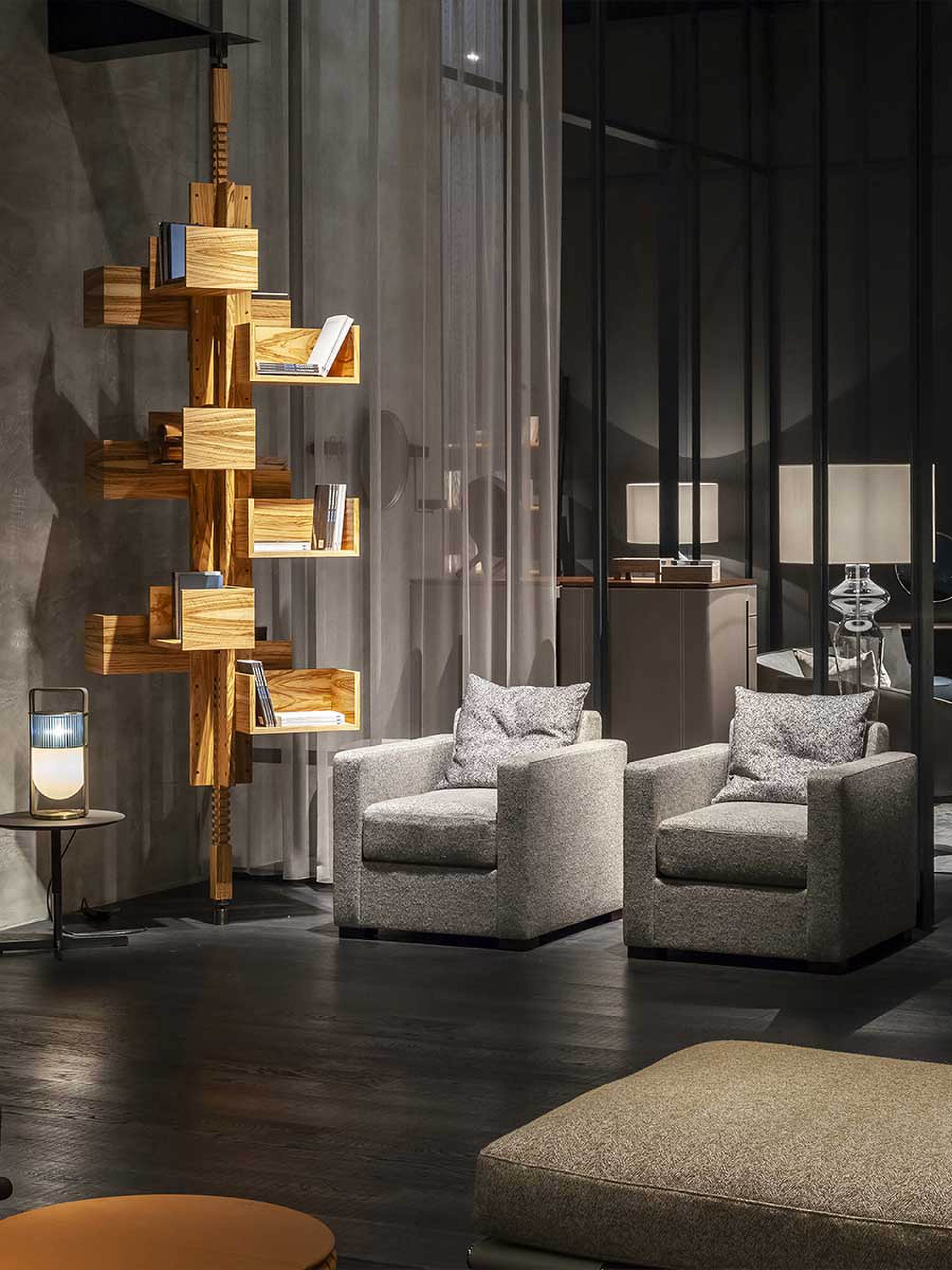 本棚・本収納 unico ALBERO bookshelf S Albero | Bookcase - Gianfranco Frattini
