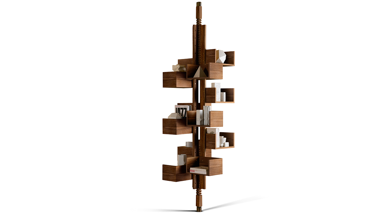 Albero | Bookcase by Gianfranco Frattini
