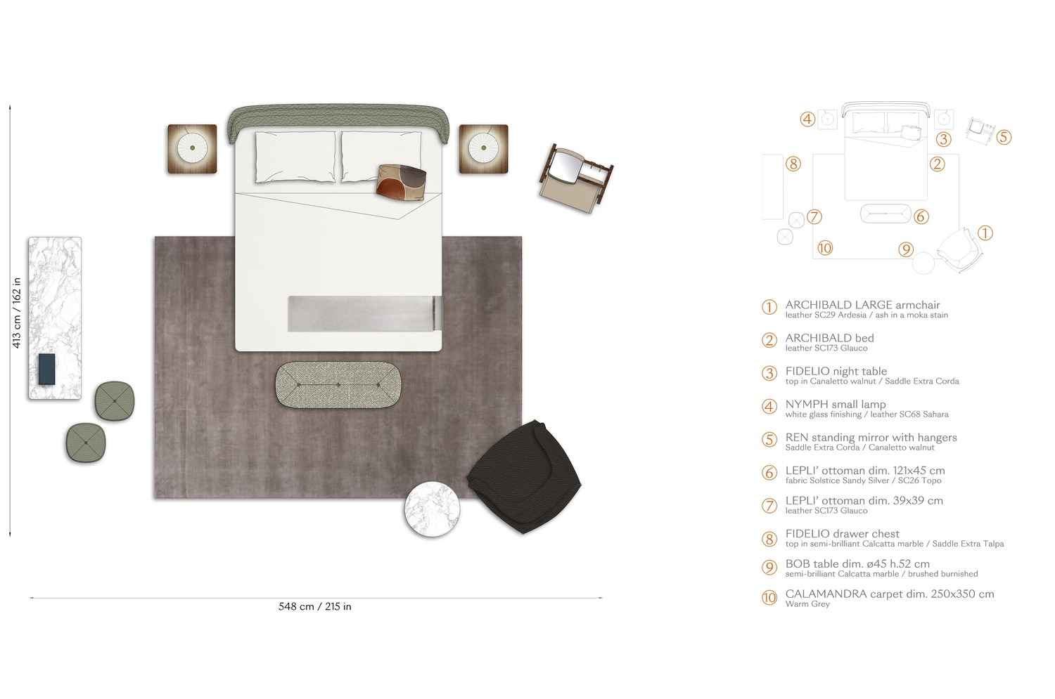 04 layout archibald large armchair wood base