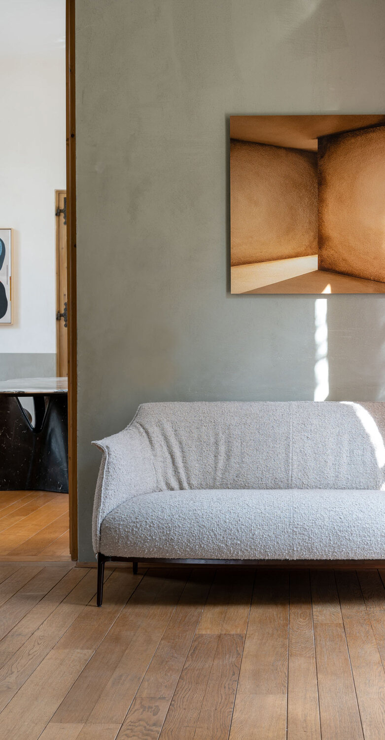 Archibald | Sofa Archibald sofa by Poltrona Frau, in premium leather and iconic Italian design.