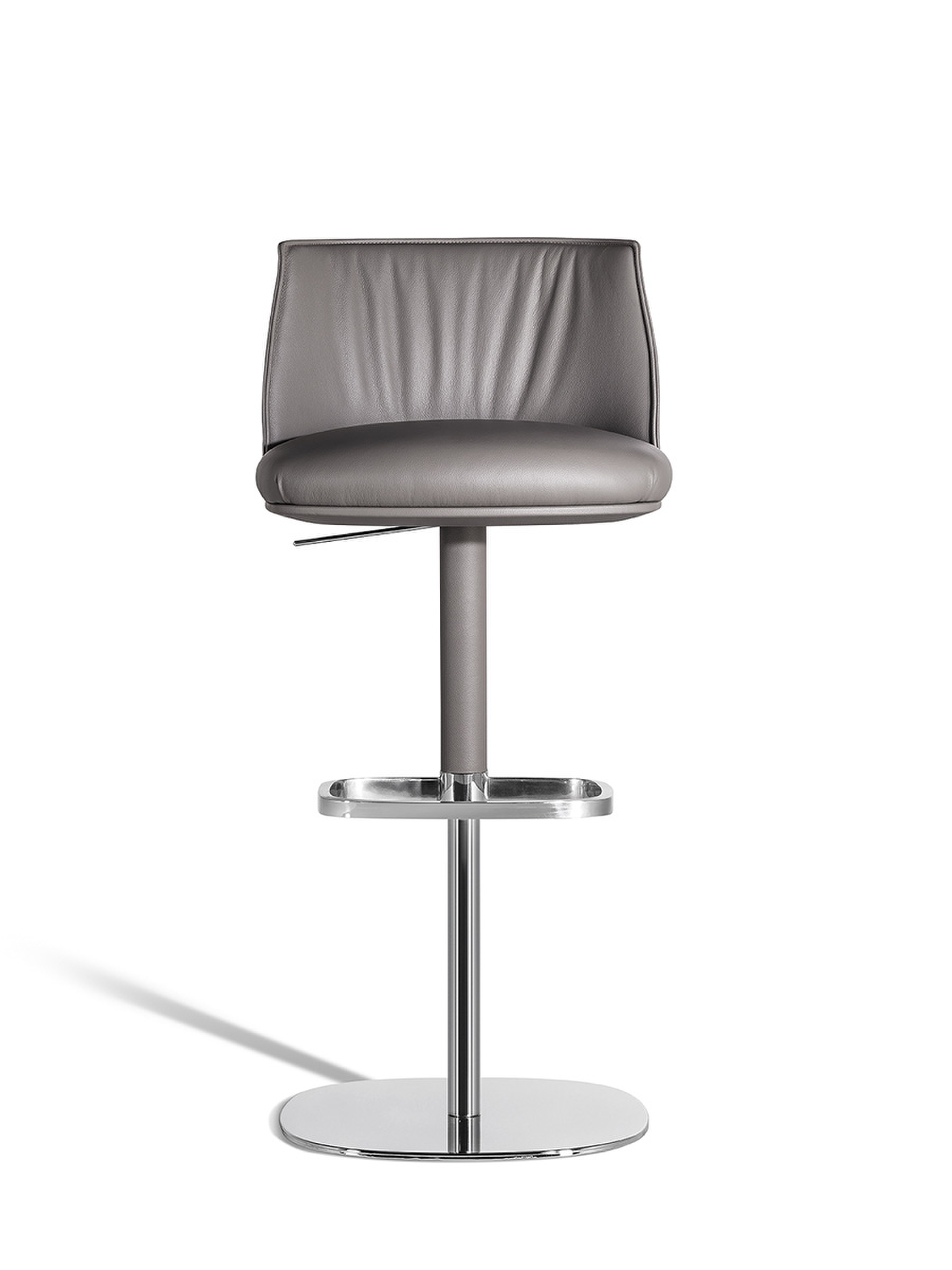 Archibald | Stool with steel base - Jean-Marie Massaud Archibald | Stool with steel base - Jean-Marie Massaud