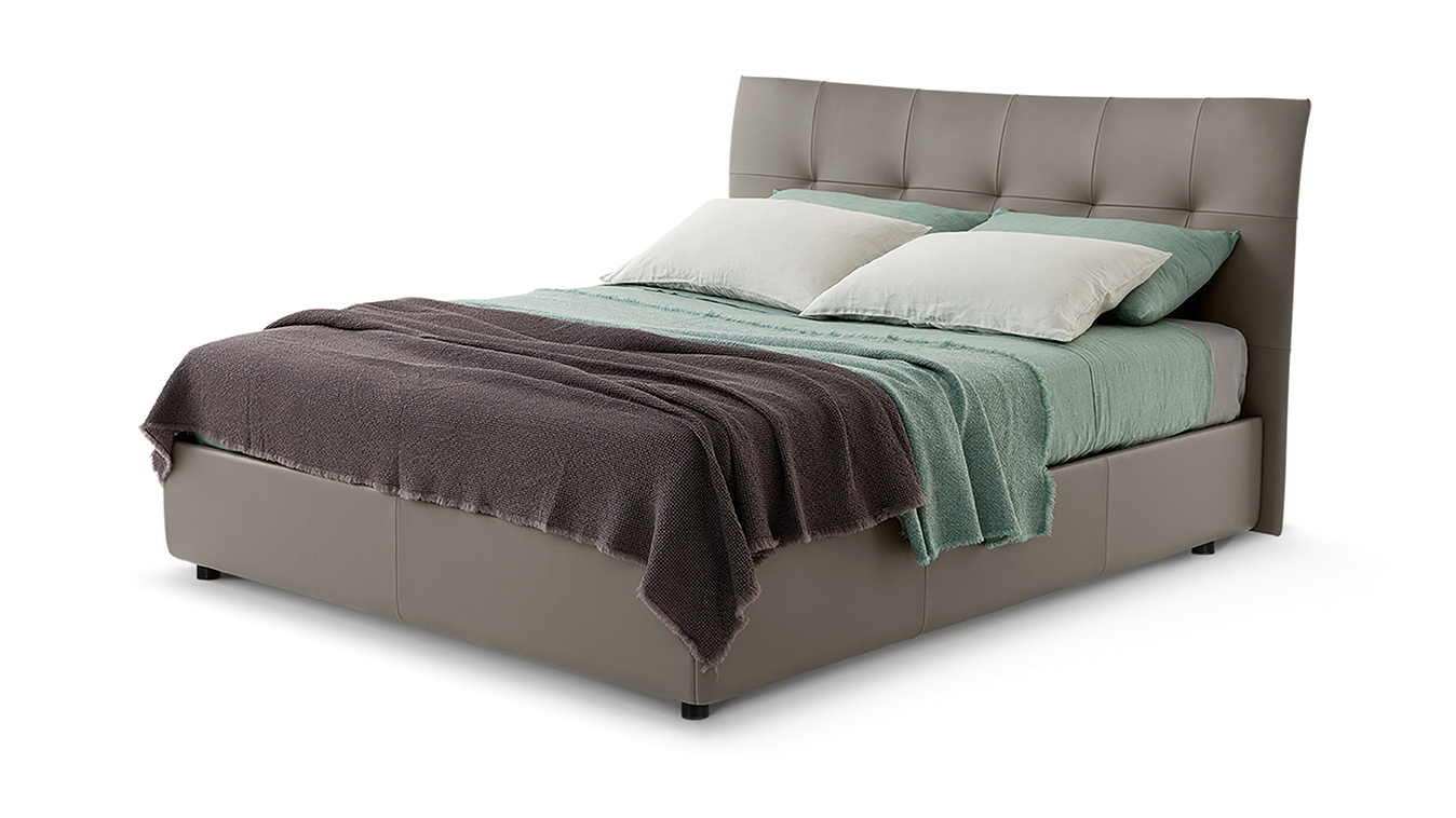 Letti Aurora Due Bed di Tito Agnoli Poltrona Frau