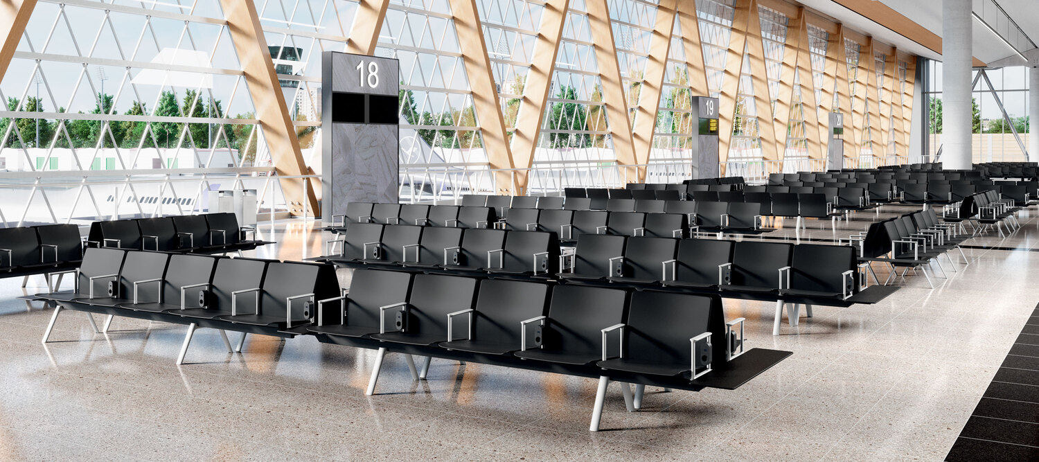 Bay Gate | Seating system Bay Gate seating system by Poltrona Frau, with Pelle Frau® upholstery and modular Italian design.