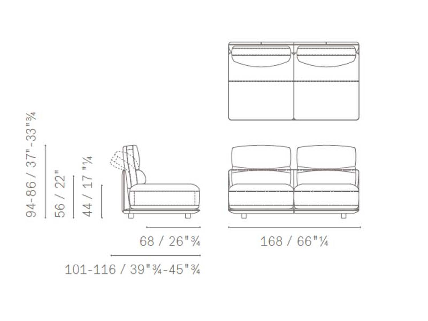 12 blisscape deep sofa 5PF0072900018 2PTerminale SenzaBracc