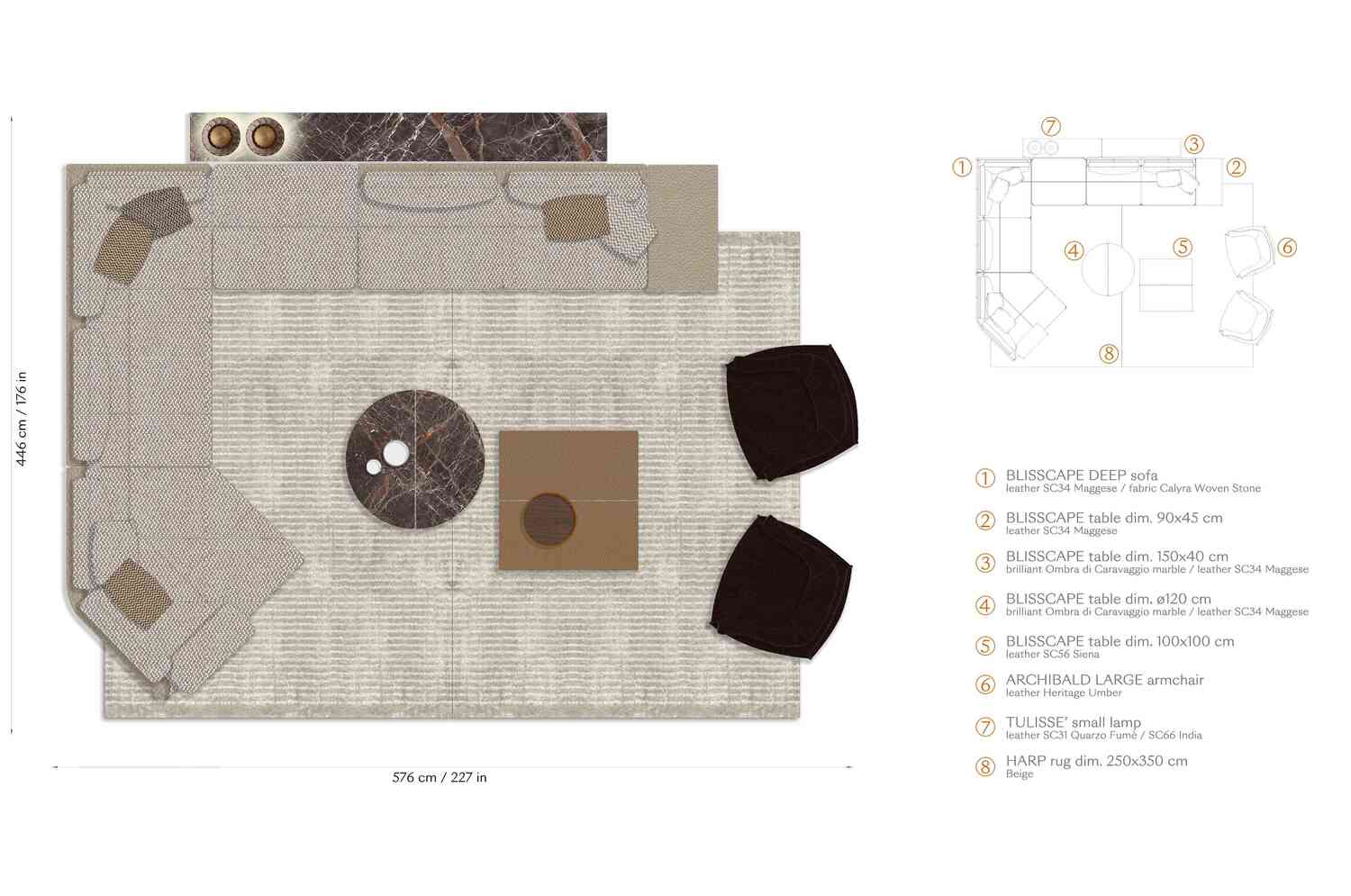 01 layout blisscape small table
