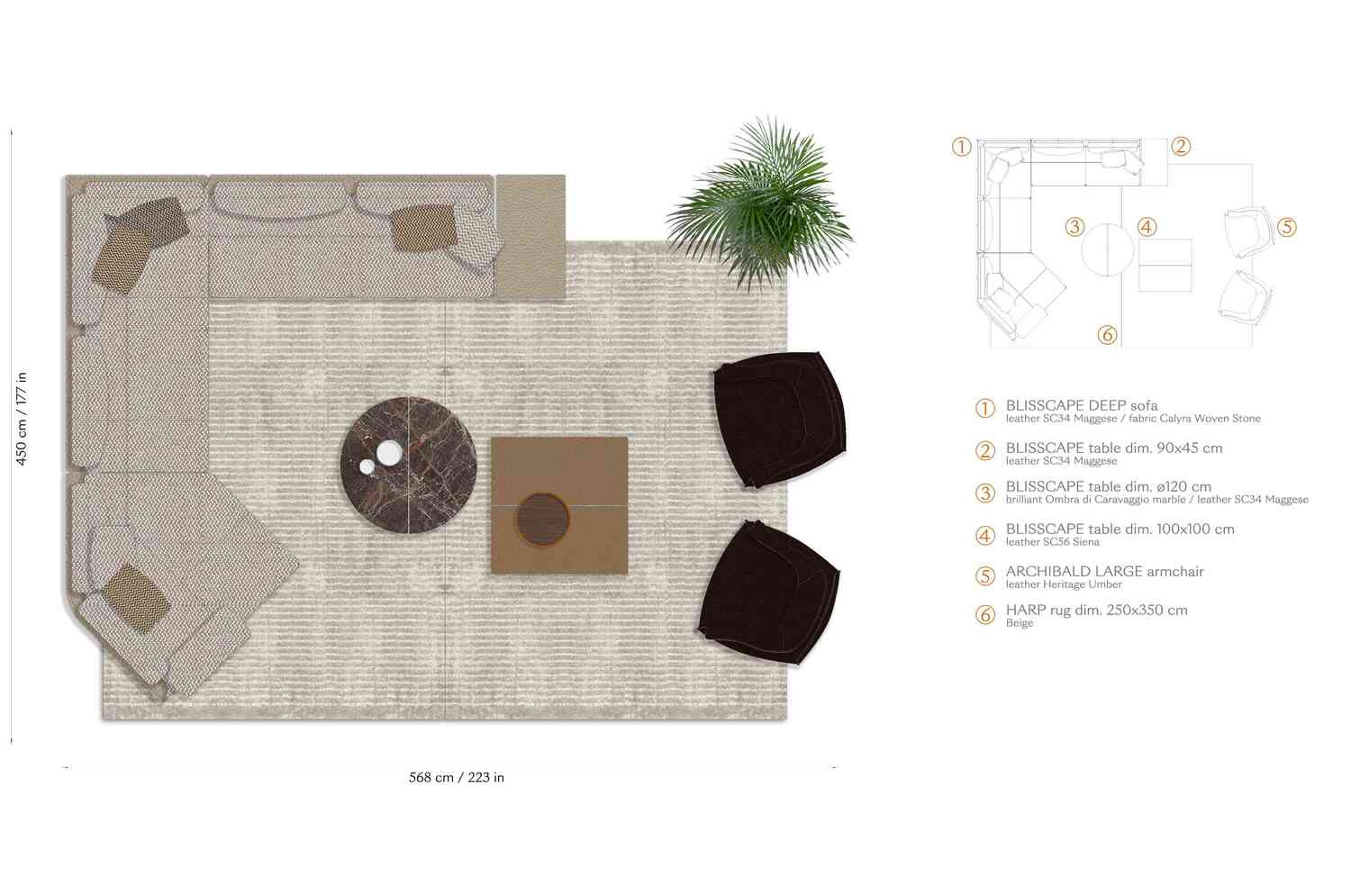 02 layout blisscape small table