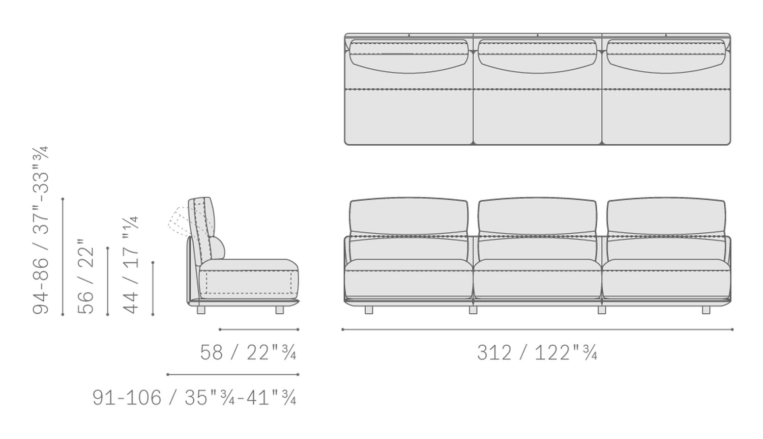 Stampa 08 blisscape sofa 5PF0072900014 3pL comp S braccioli