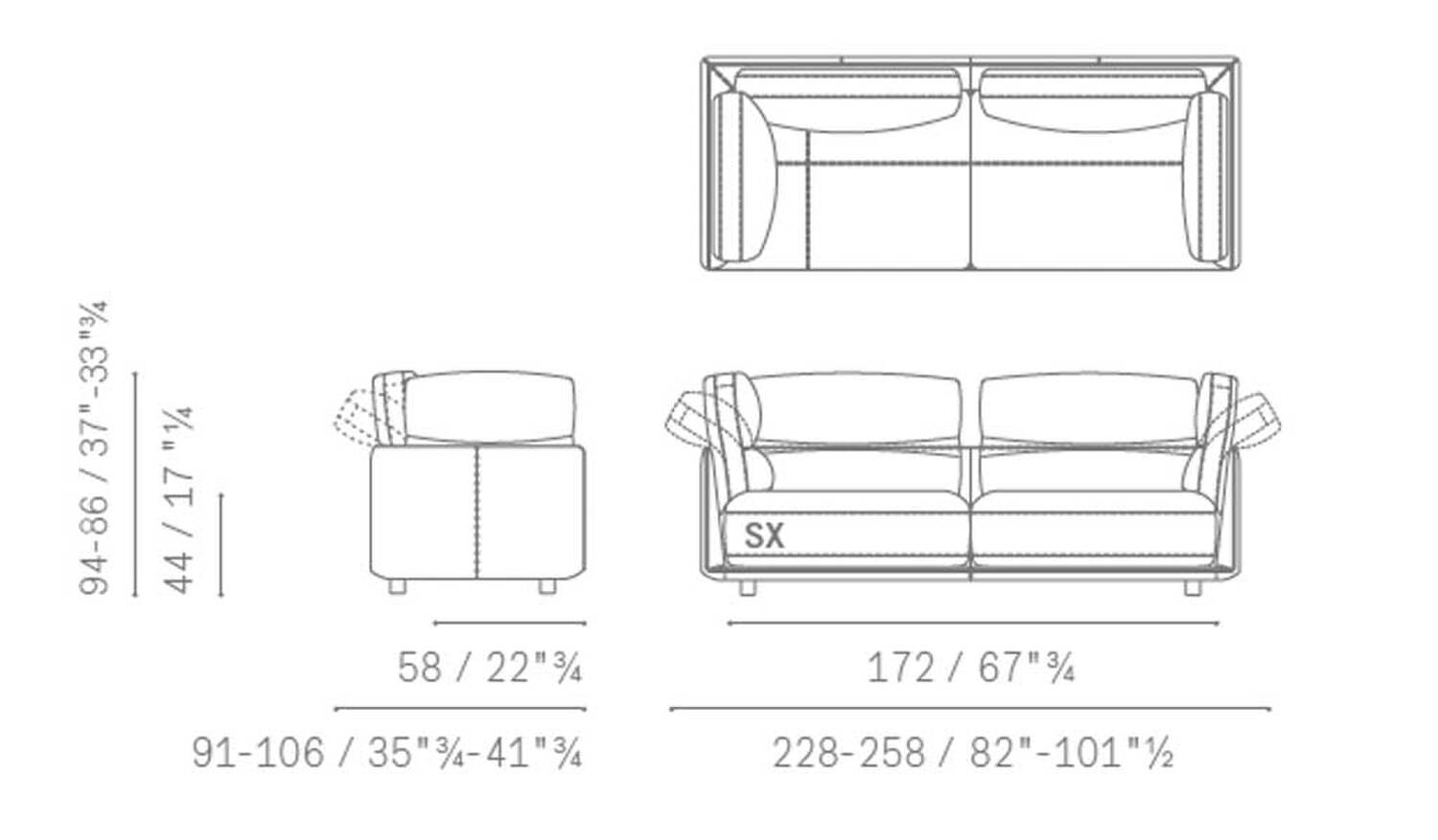 12 blisscape sofa 5PF0072900006 2pL ang BraccAlto
