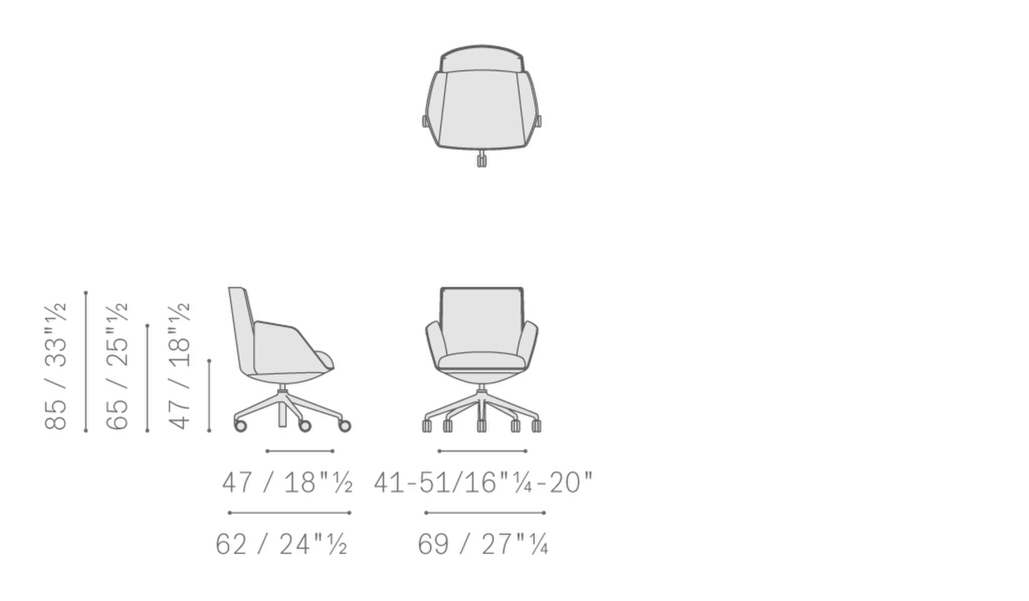Stampa 03 cercle meeting office chair 5643031