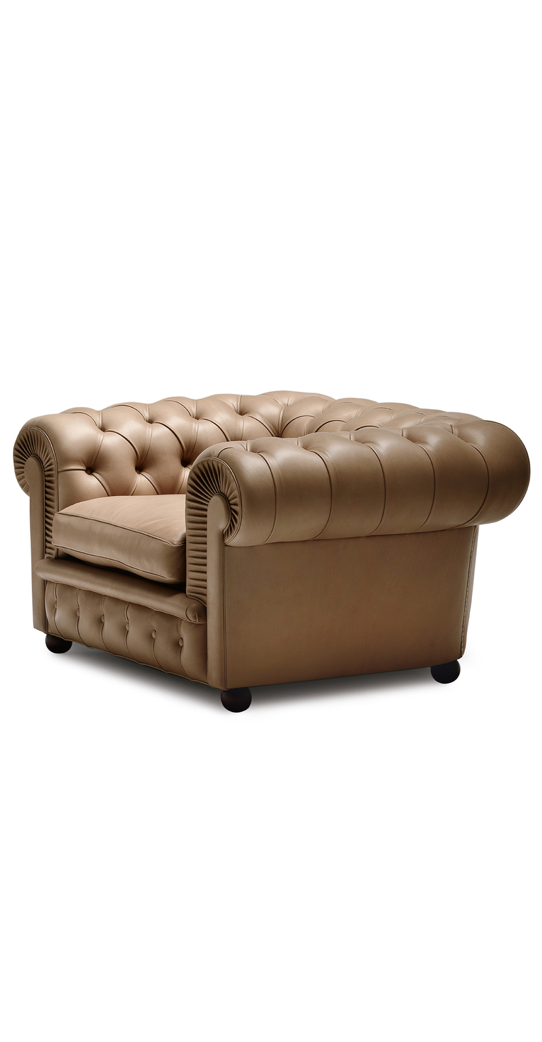 PELLE MORBIDA／Colore Chester One | Armchair - Renzo Frau - Design Armchair