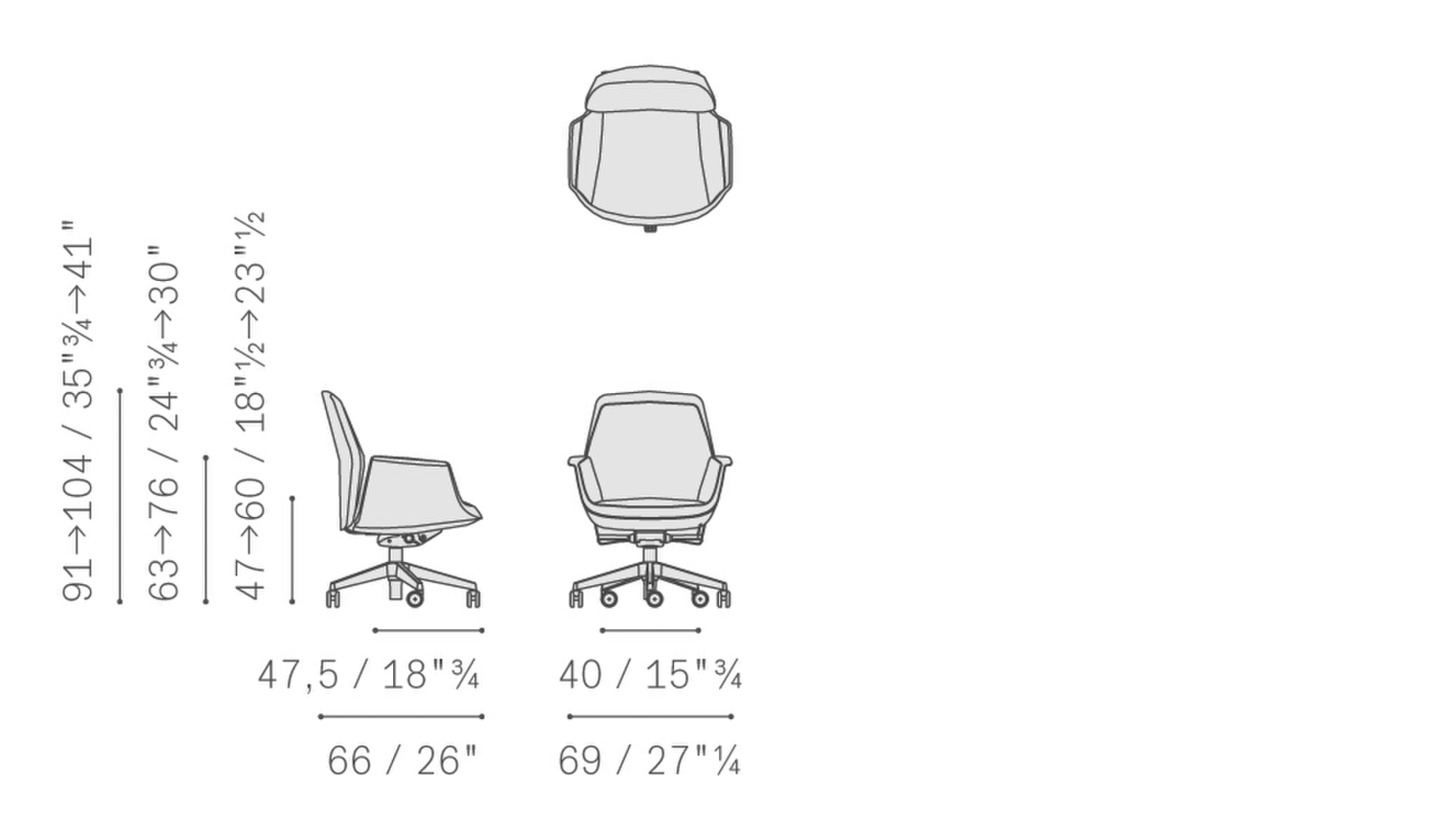 04 downtown managerial office chair 5575041 04 downtown managerial office chair 5575041