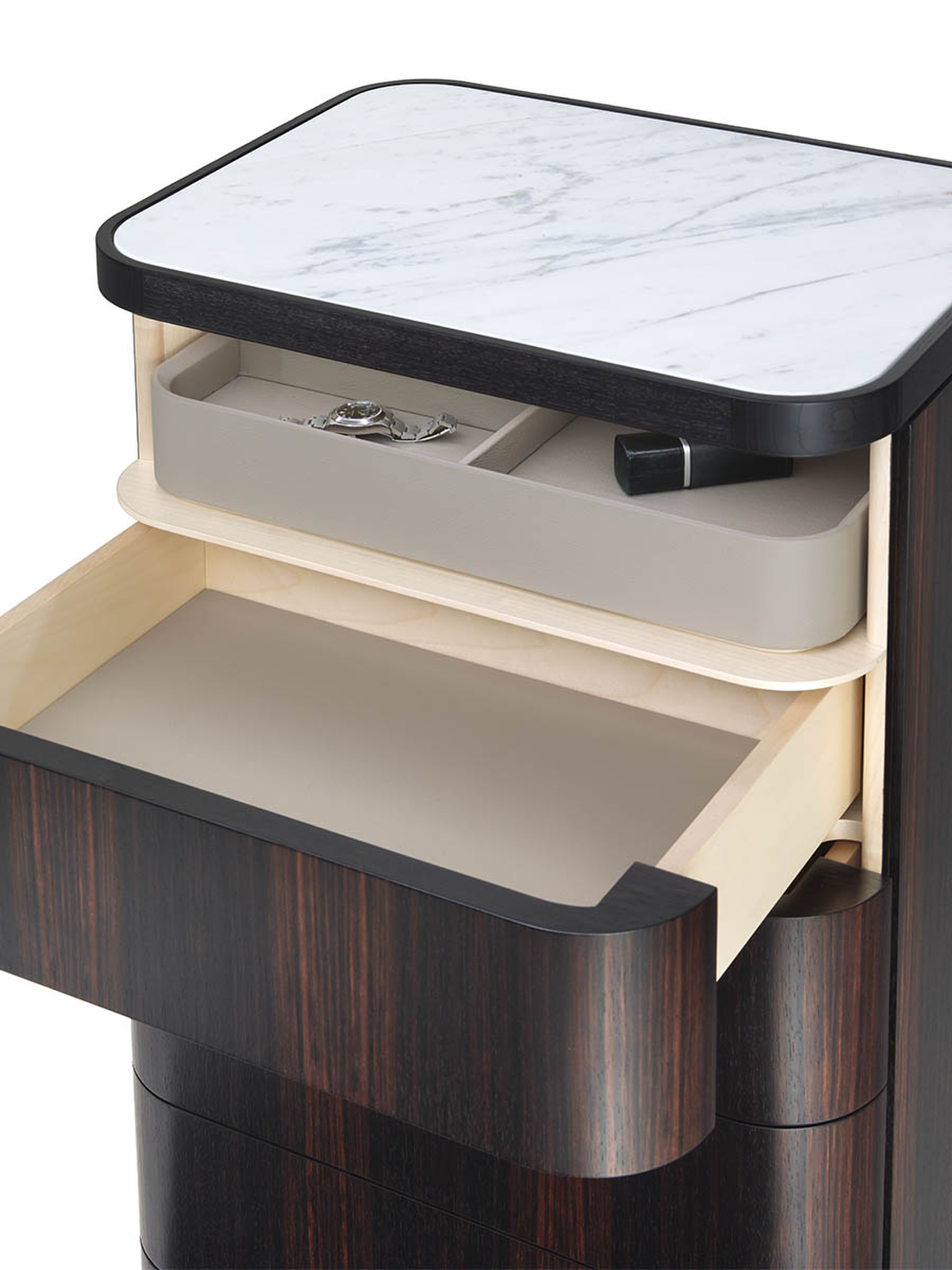 DUO High Drawer Chest by Roberto Lazzeroni