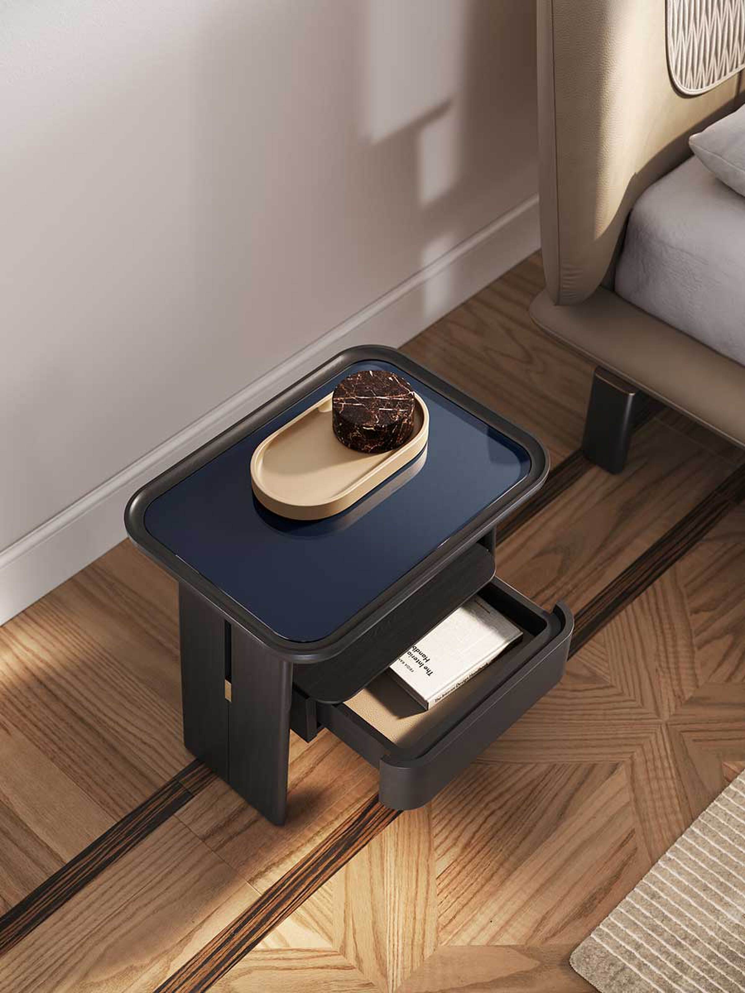 DUO Night Table by Roberto Lazzeroni