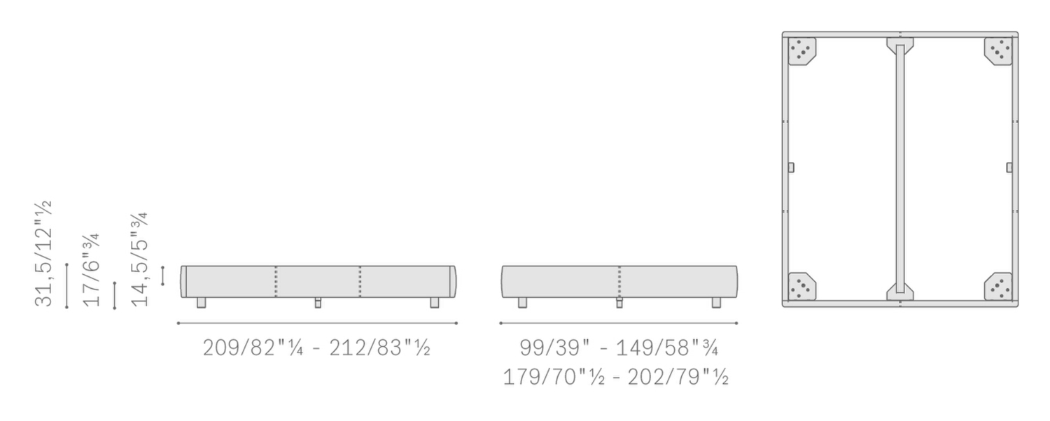 04 ferdinandea bed with h22 metal feet 5686471 04 ferdinandea bed with h22 metal feet 5686471