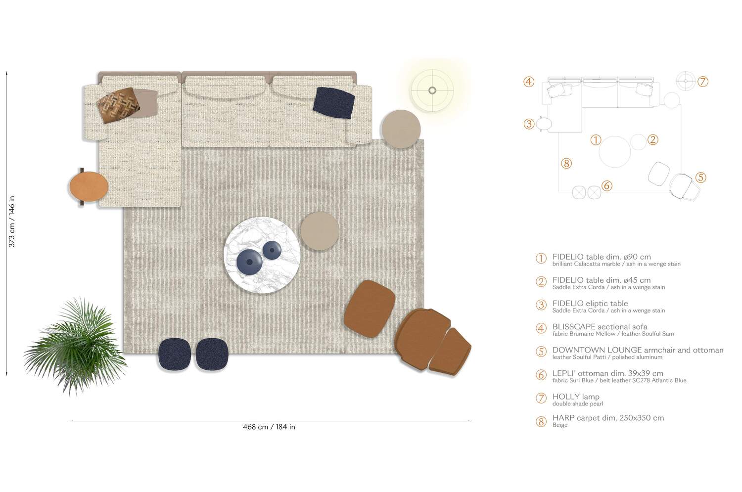 01 layout fidelio elliptical small table 01 layout fidelio elliptical small table