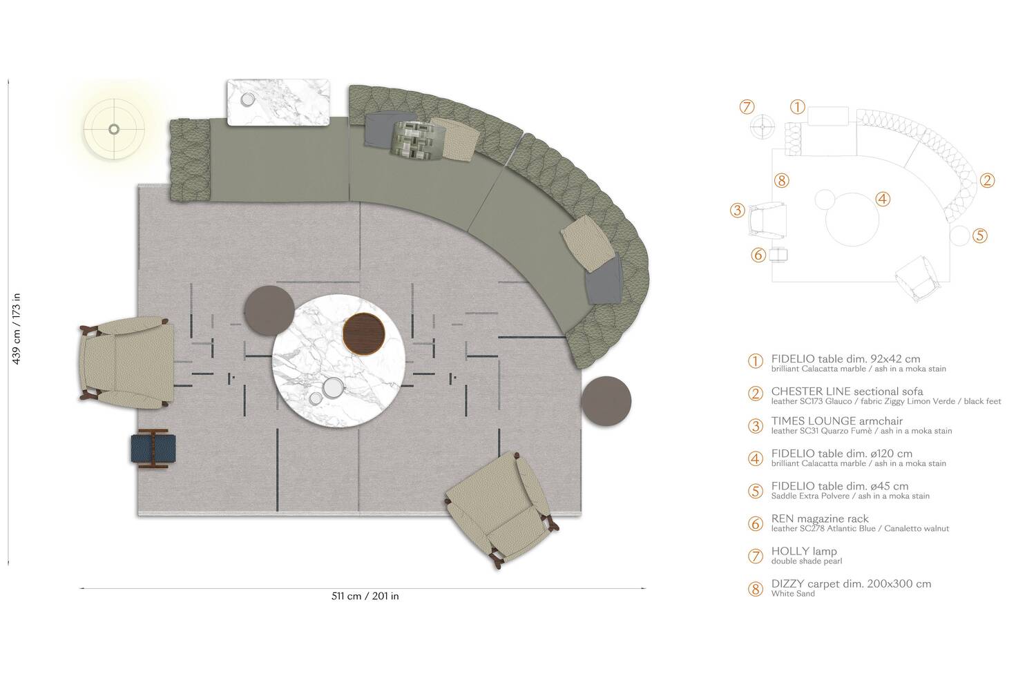 02 layout fidelio rectangular small table 02 layout fidelio rectangular small table
