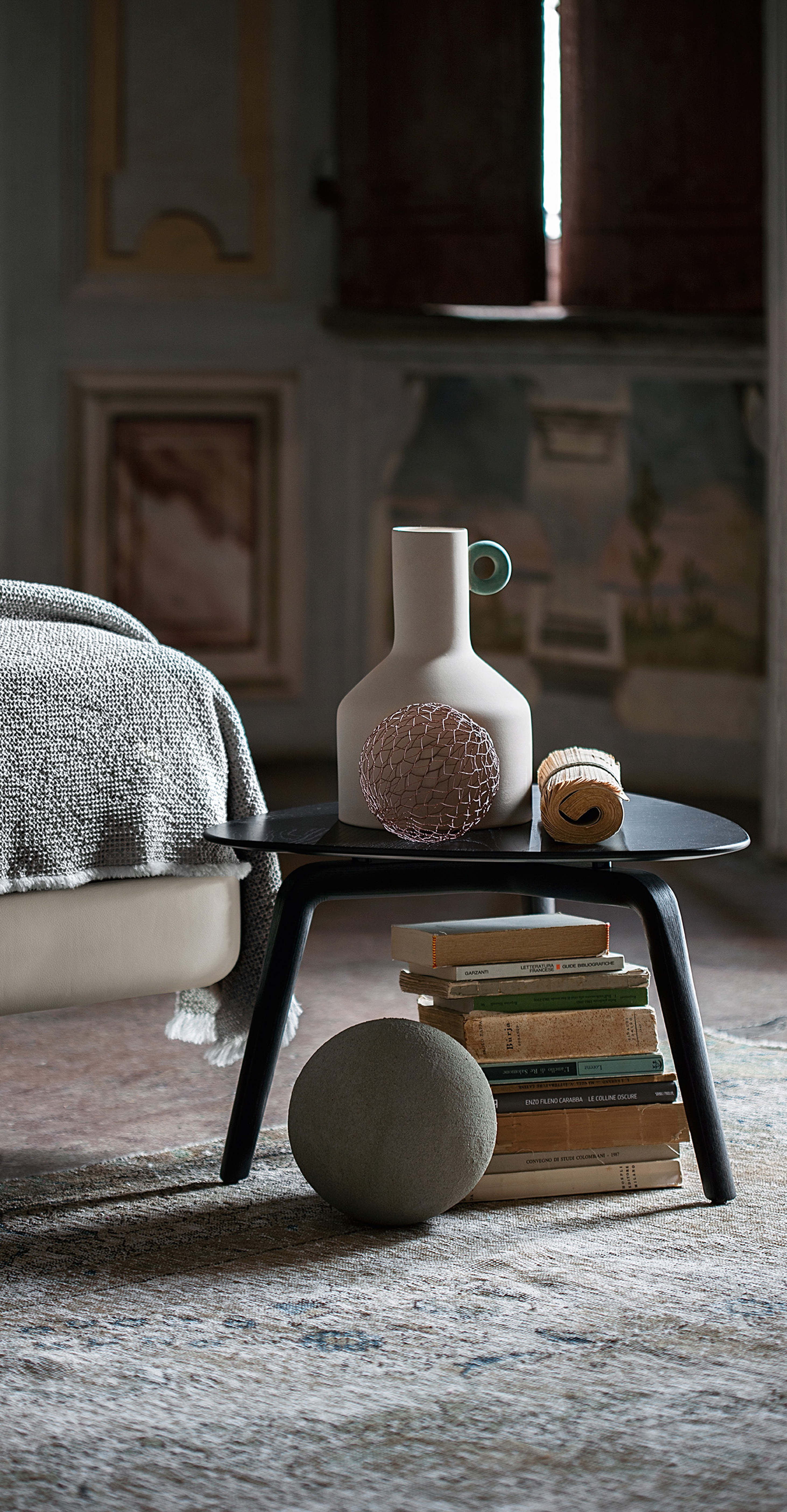 Fiorile | Small table with triangular top - Roberto Lazzeroni
