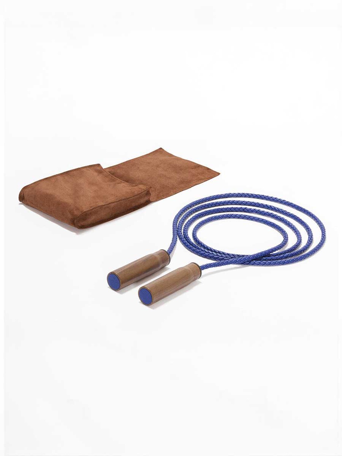 9ft Leather Jump Rope With Wooden Handles – Heavy Duty Skipping Rope For Fitness, Gym & Cross Training