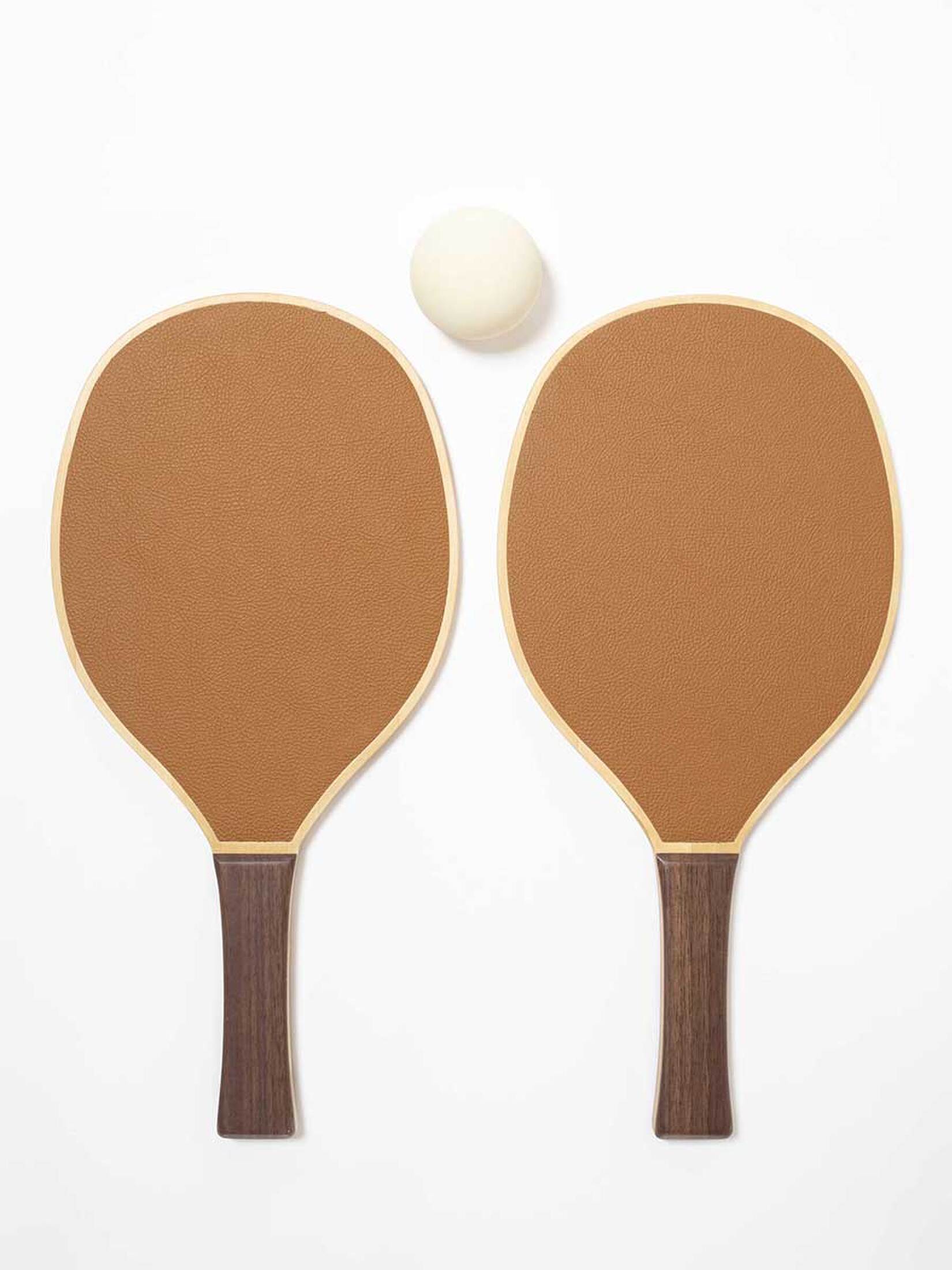 Wooden rackets ball | Fitness collection