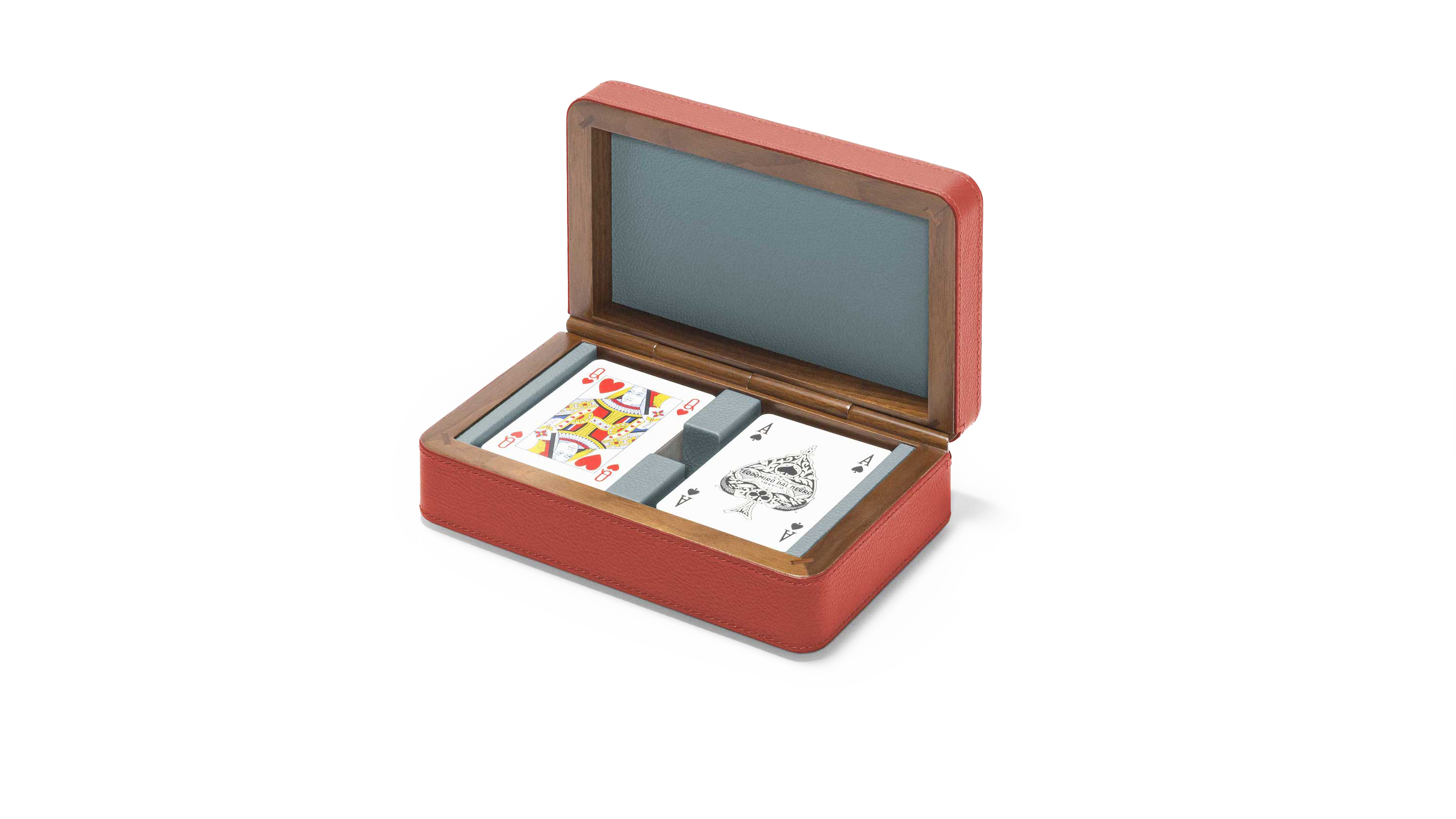 Wooden Cards Box | Games collection