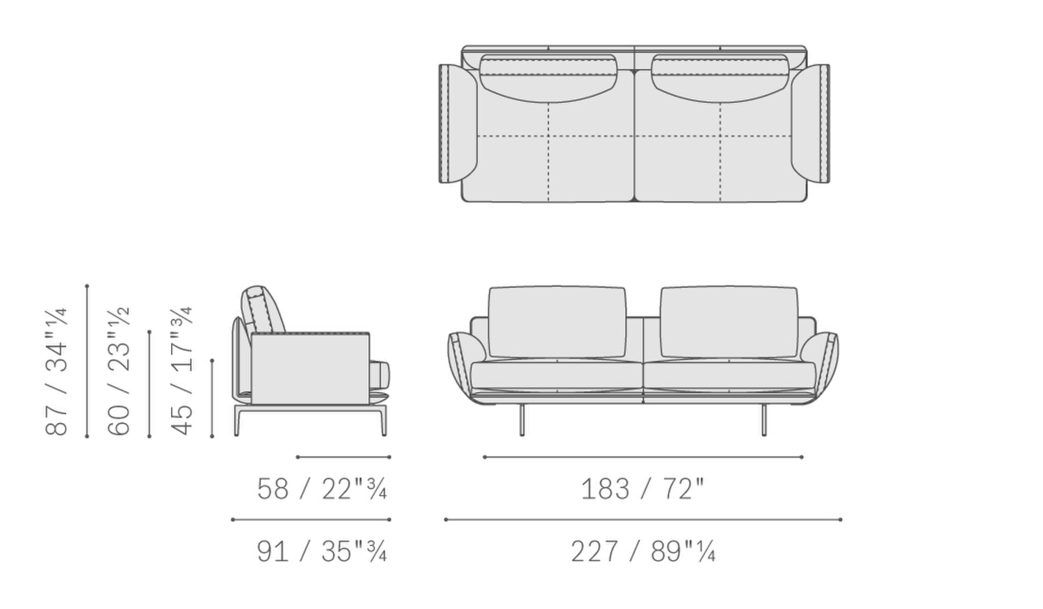 02 get back 2 seater sofa medium arms 5645211 02 get back 2 seater sofa medium arms 5645211