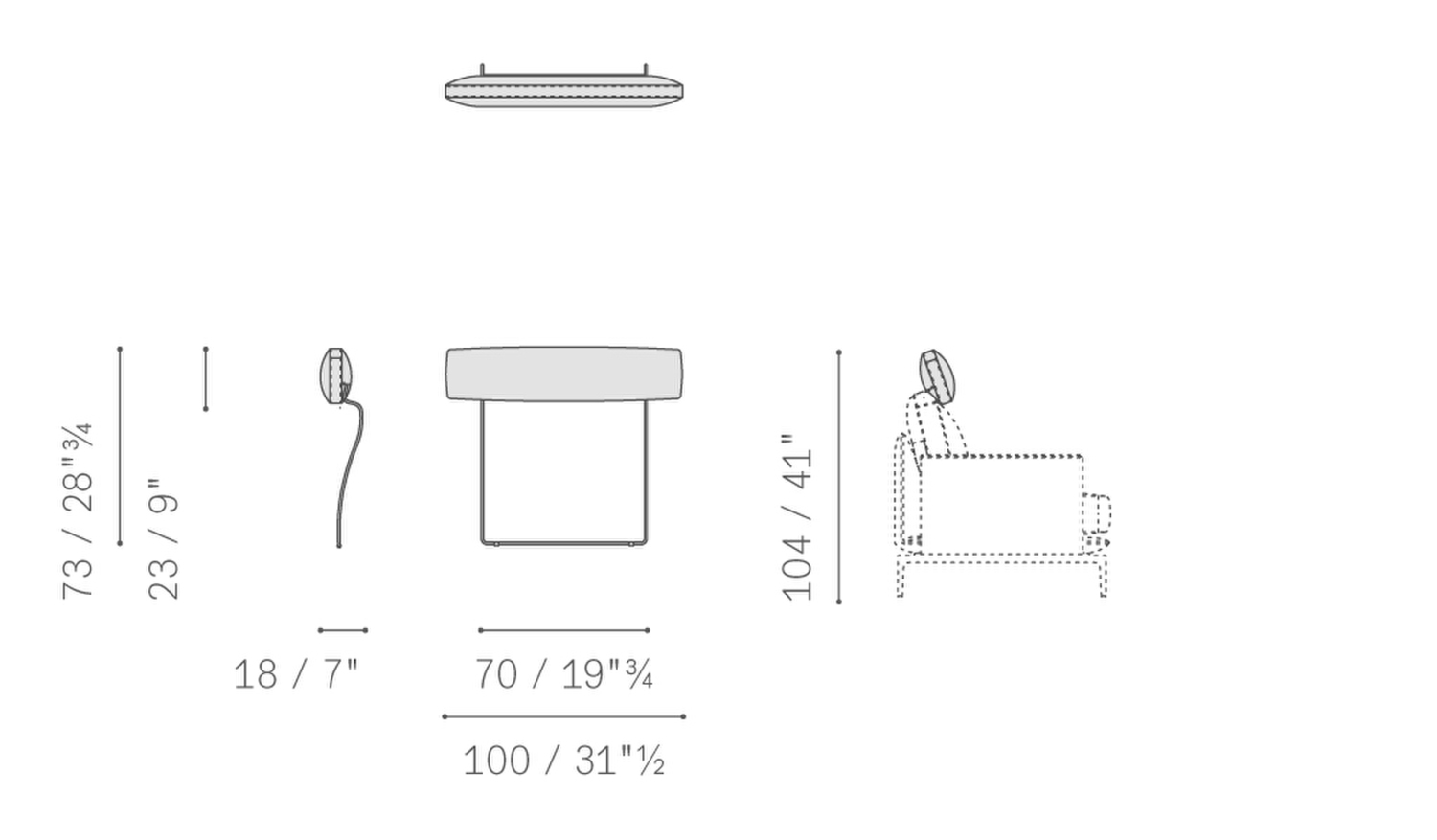 Stampa 43 get back large headrest 5645597