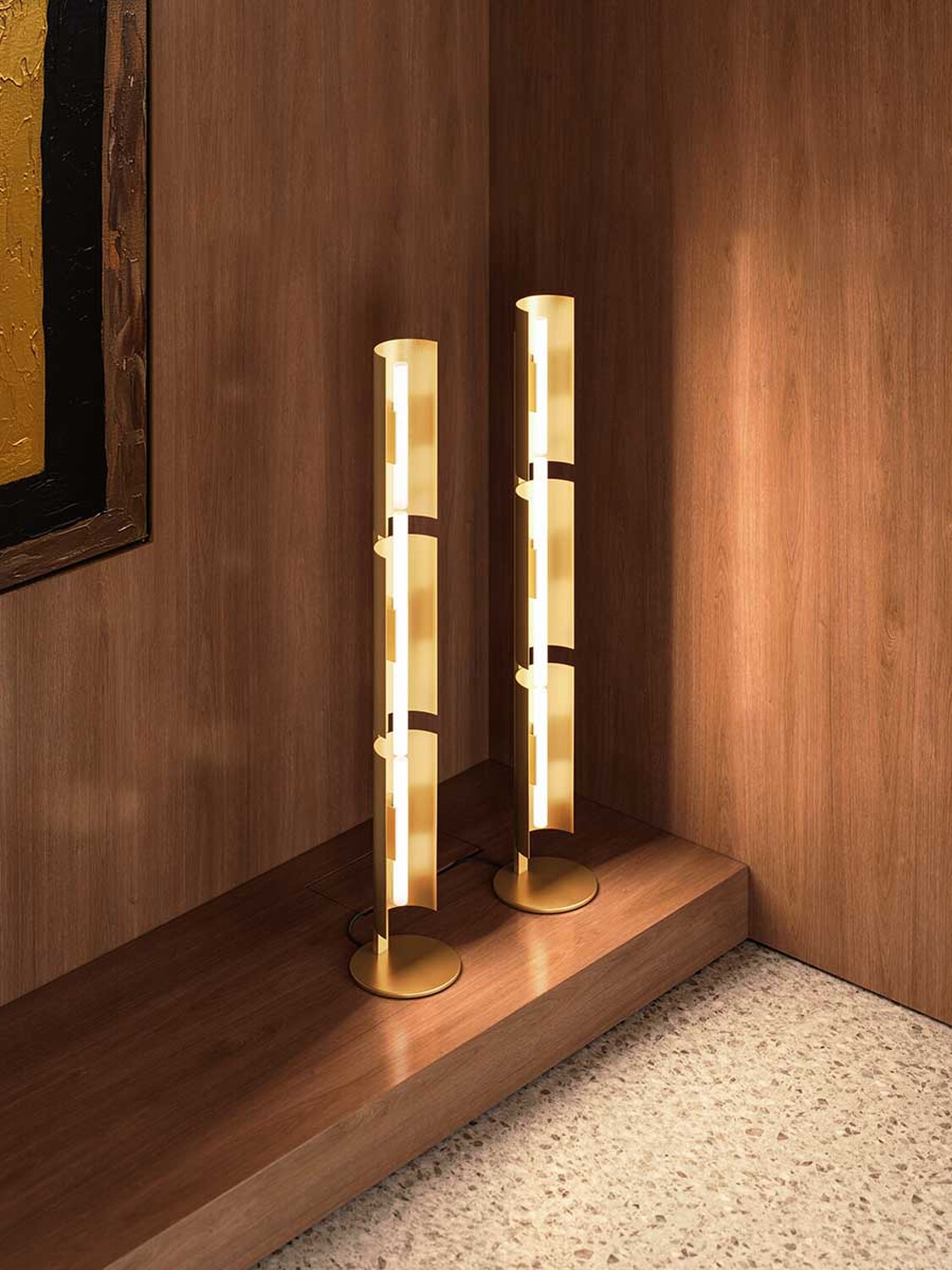 06 gio ponti oro floor lamp