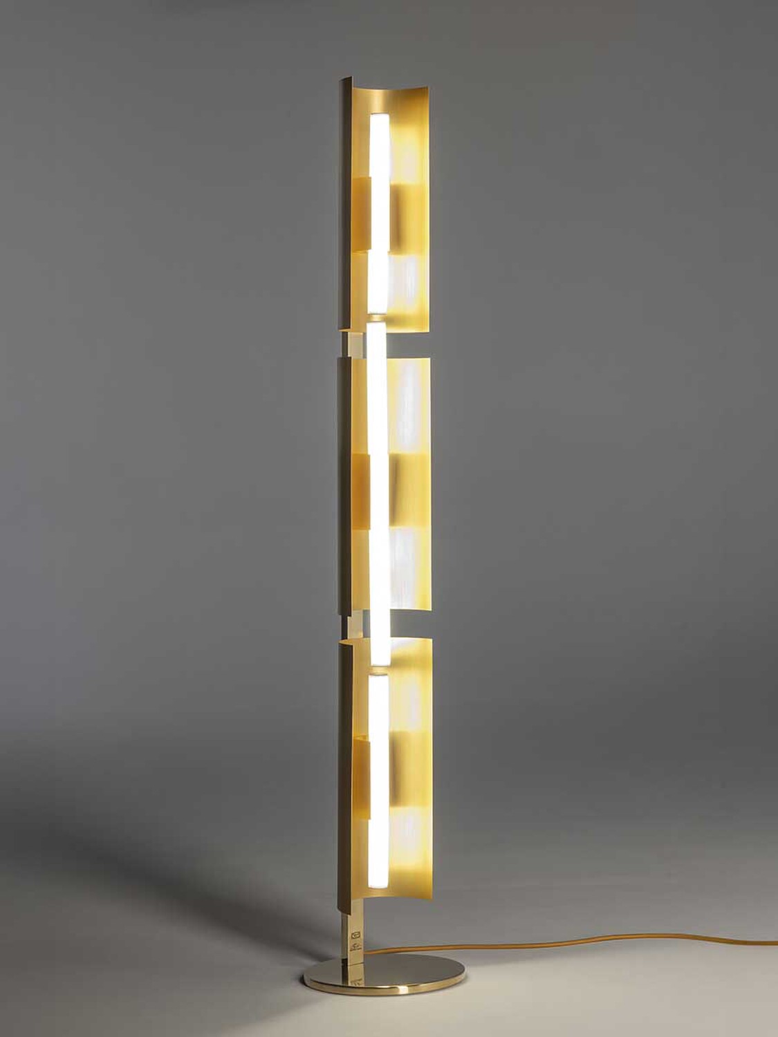 07 gio ponti oro floor lamp