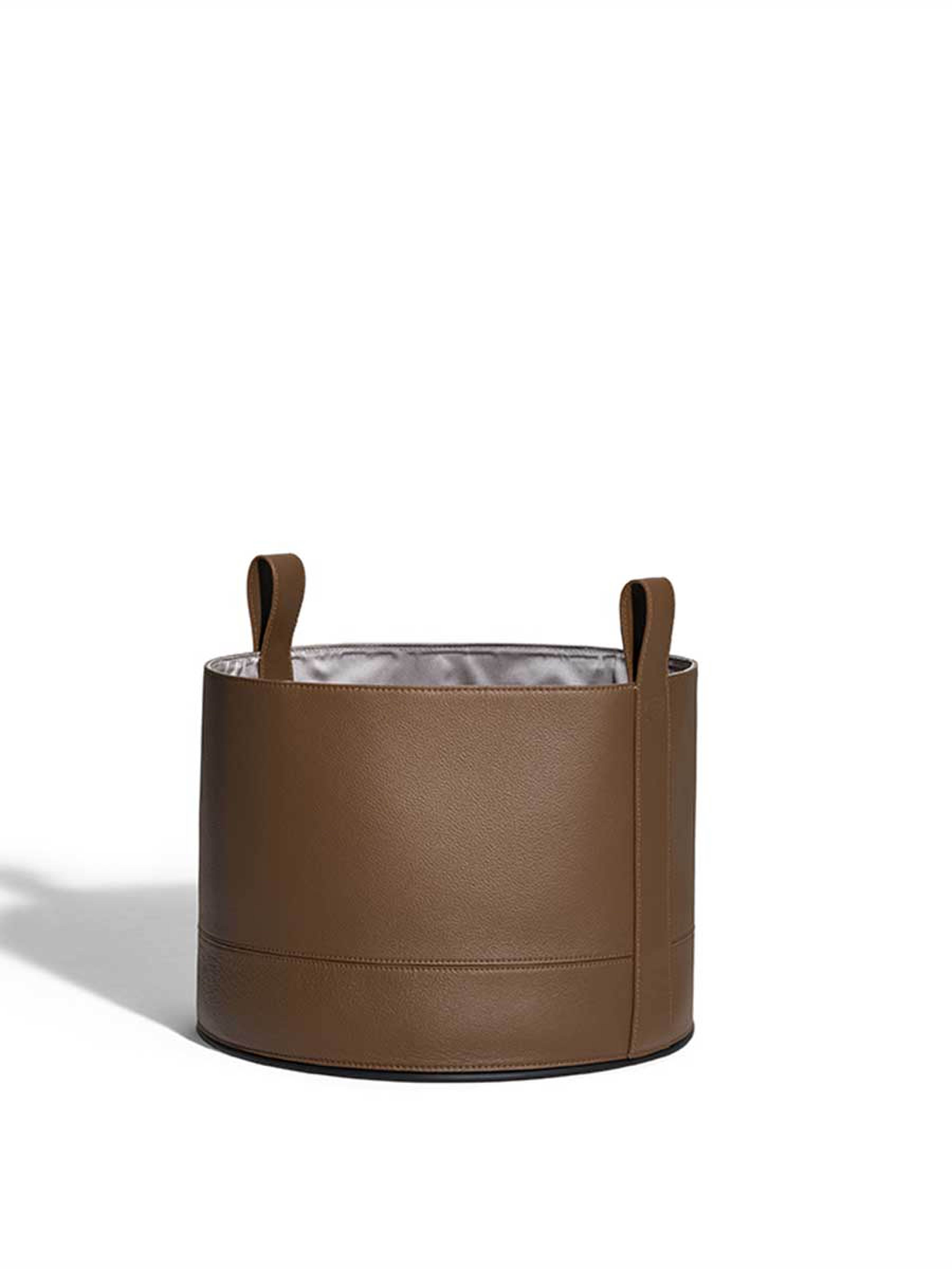 Leather basket | バスケット - Simona Cremascoli Leather basket | バスケット - Simona Cremascoli
