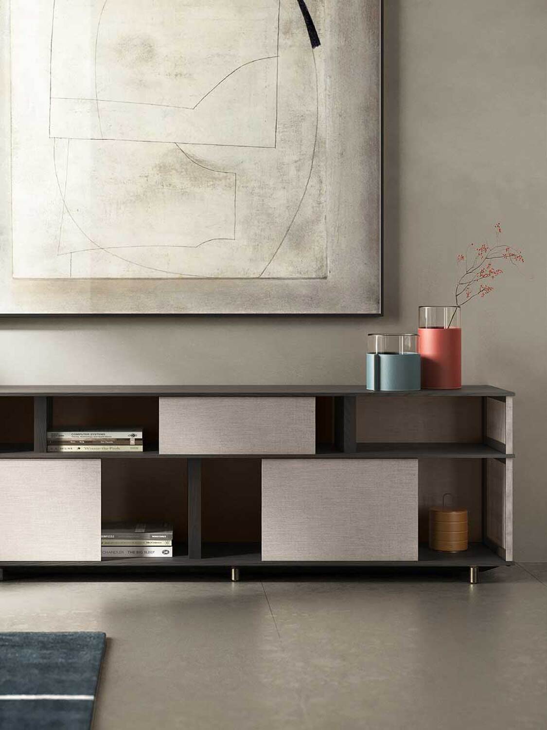 002 leather pot vase 002 leather pot vase