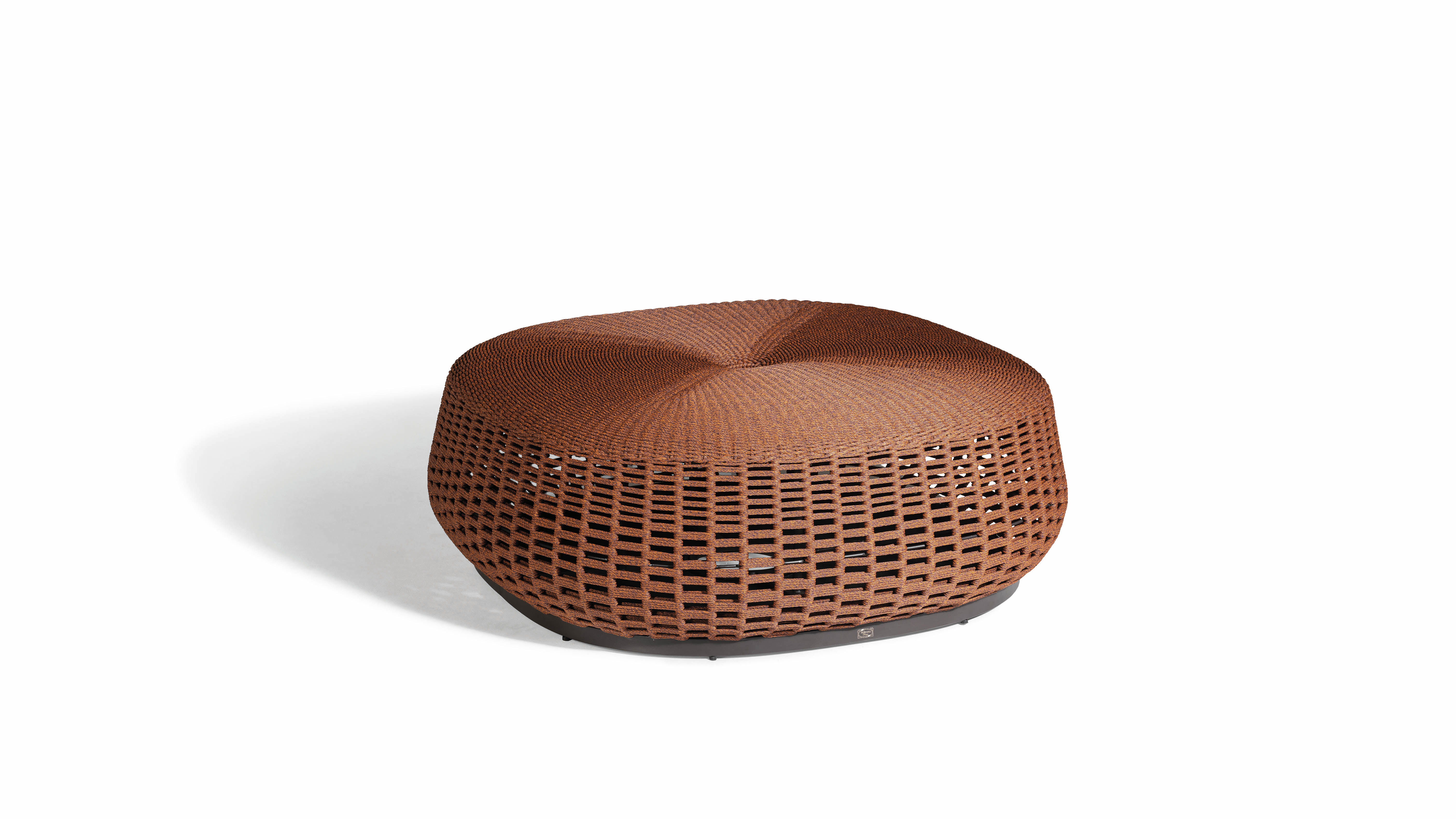 Round Chenille Ottoman | Liang & Eimil Ed | OROA