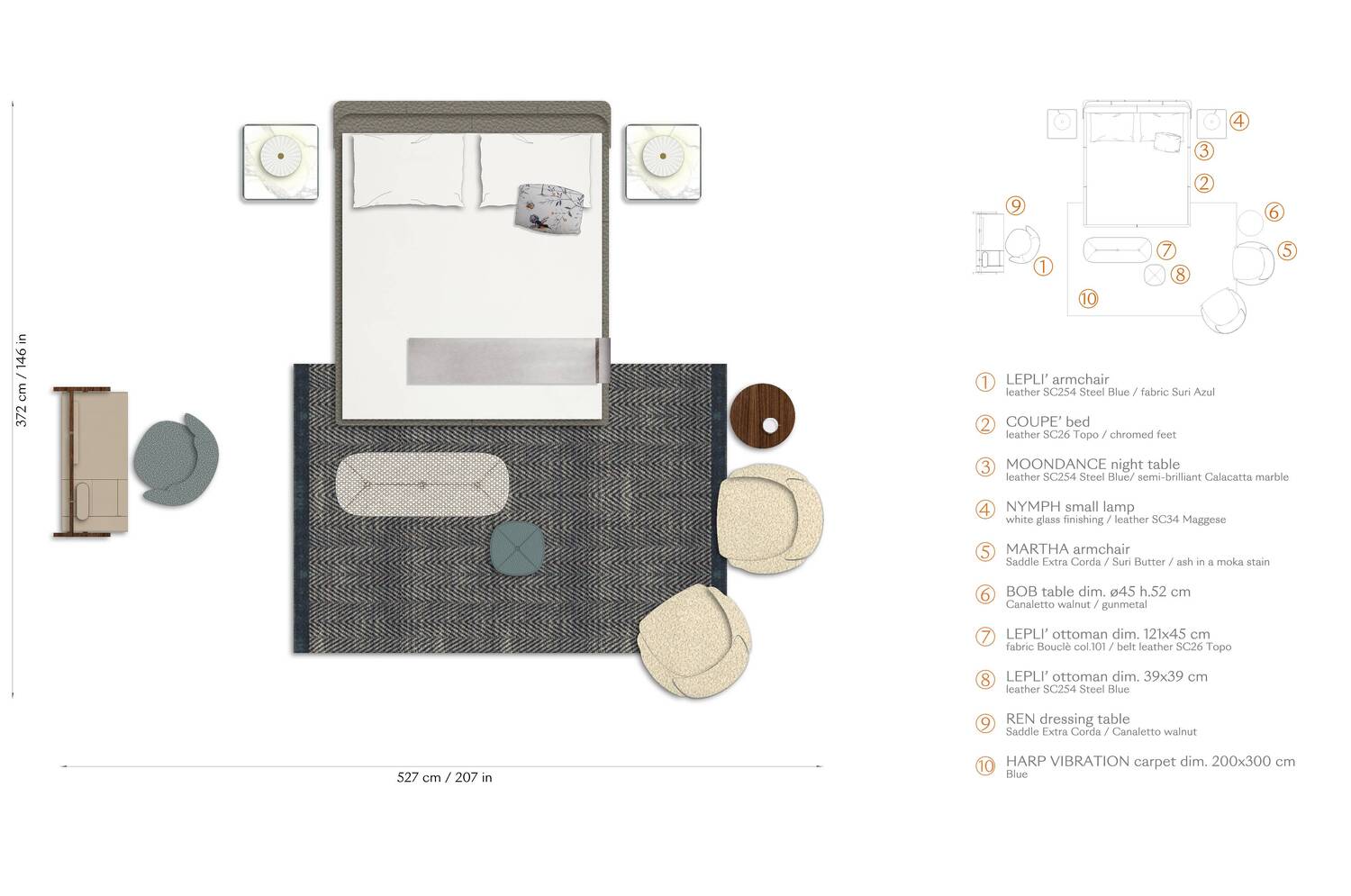 04 layout lepli small armchair