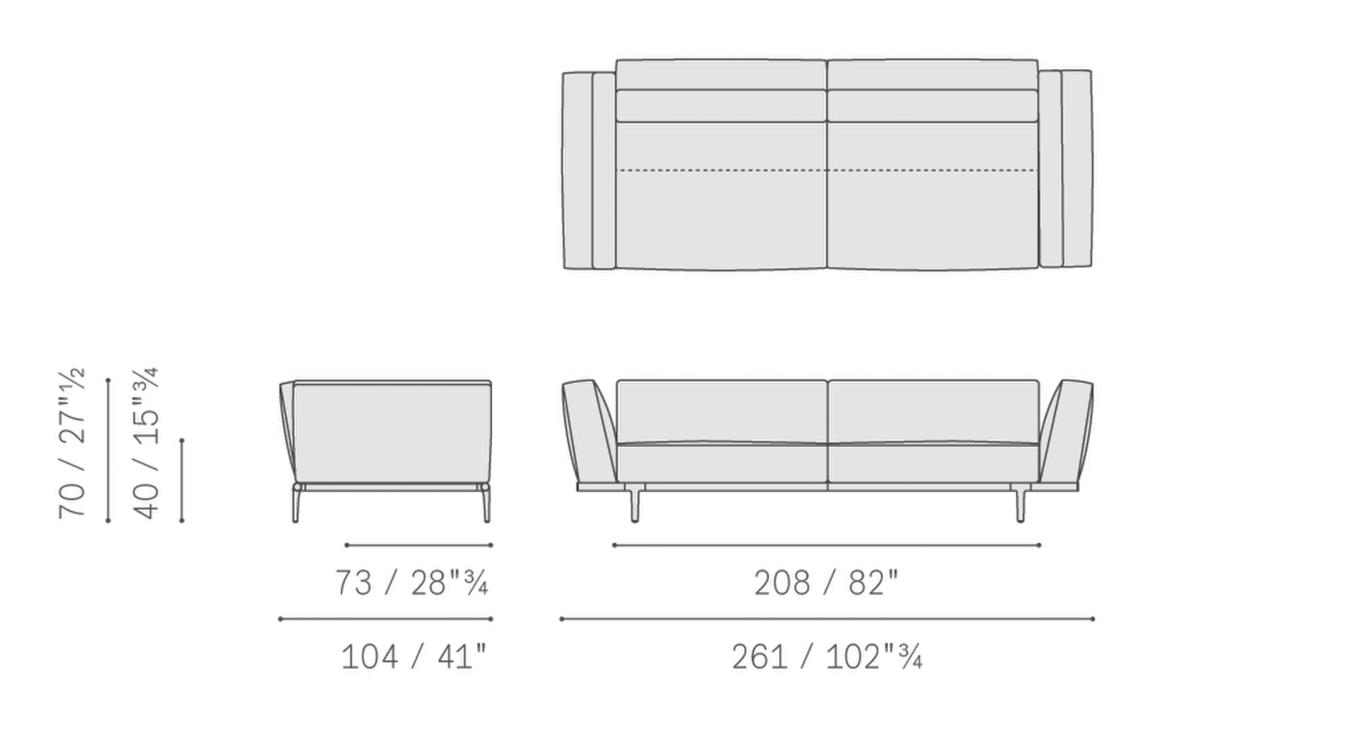 06 let it be large 2 seater sofa high arm 5614281 06 let it be large 2 seater sofa high arm 5614281