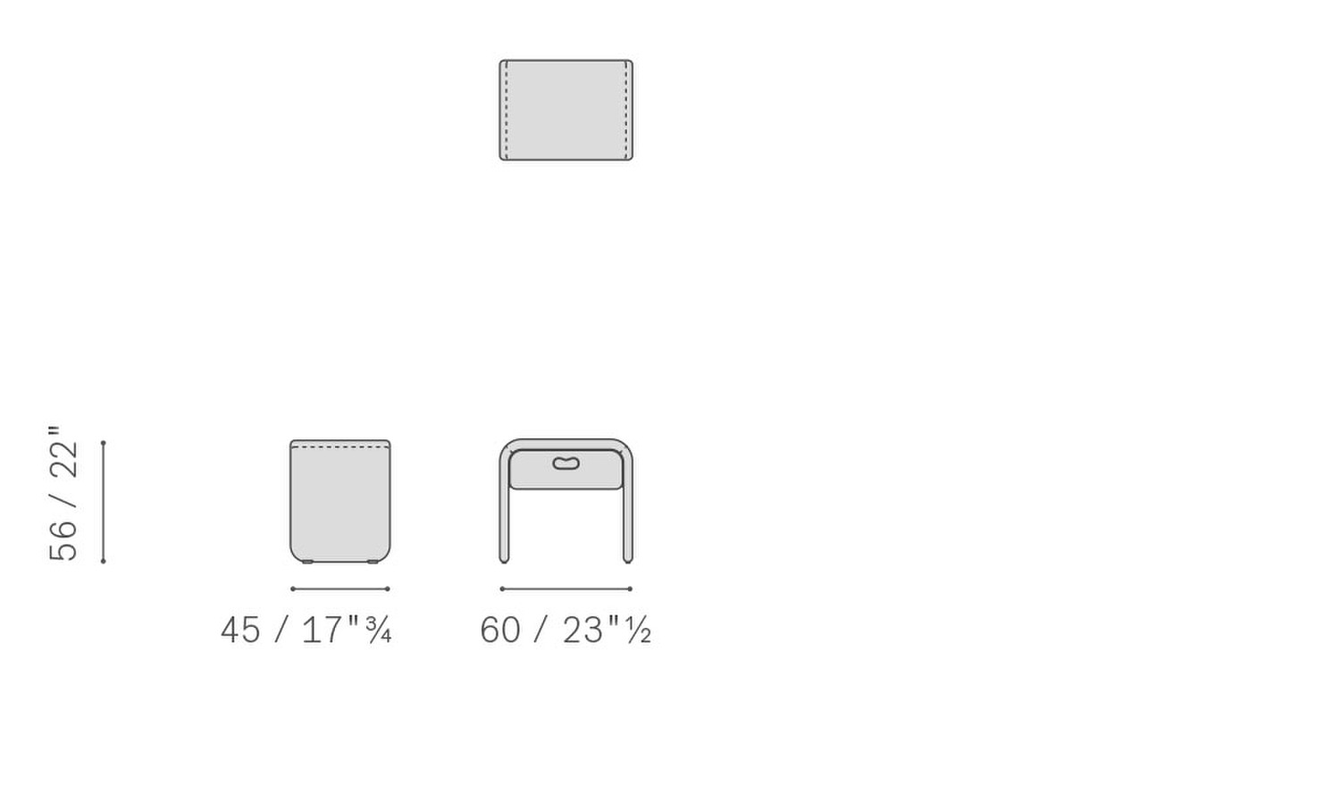 01 lielow night table 5PF0074000006 night table with drawer