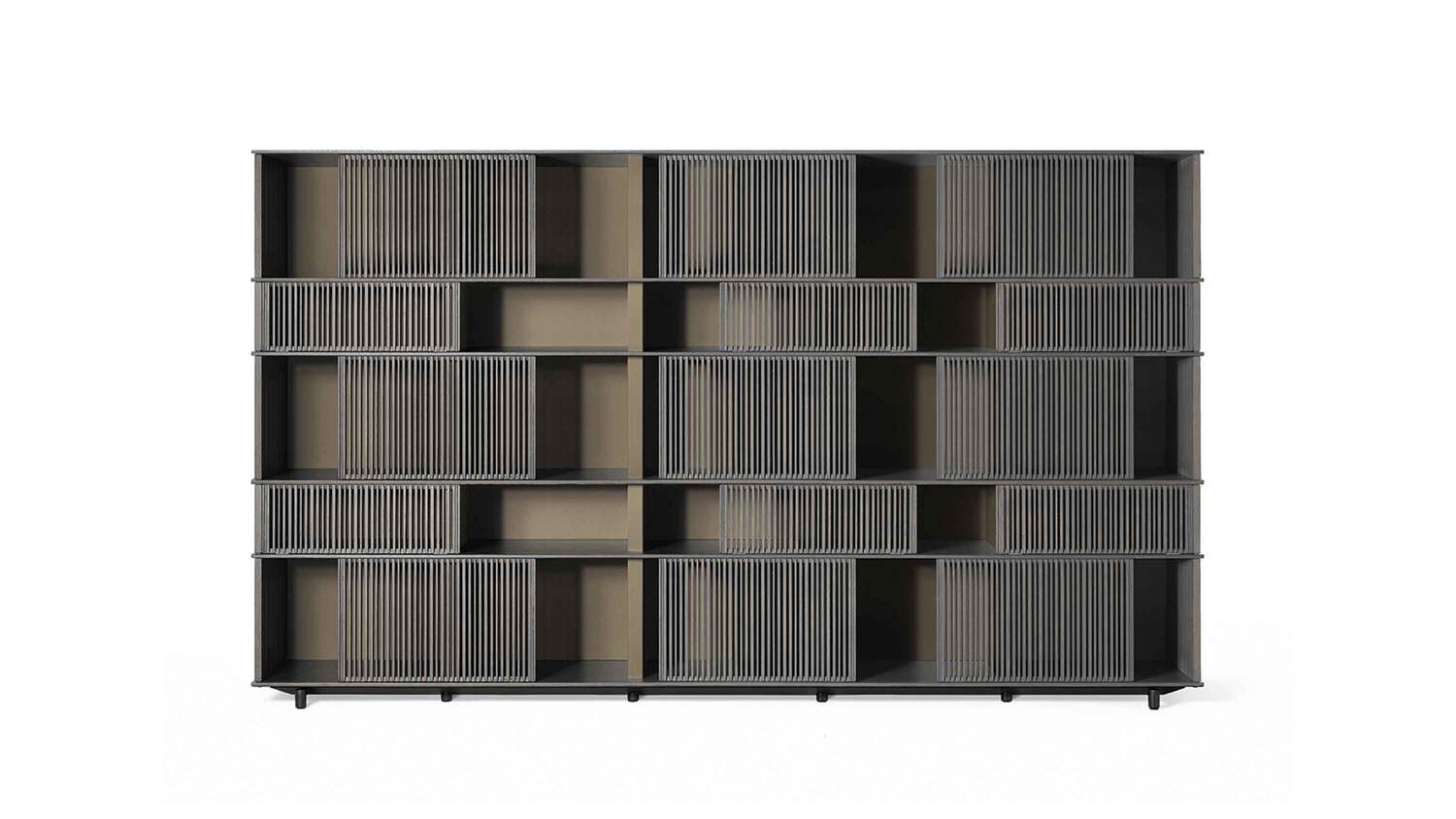 lloyd bookcase wall