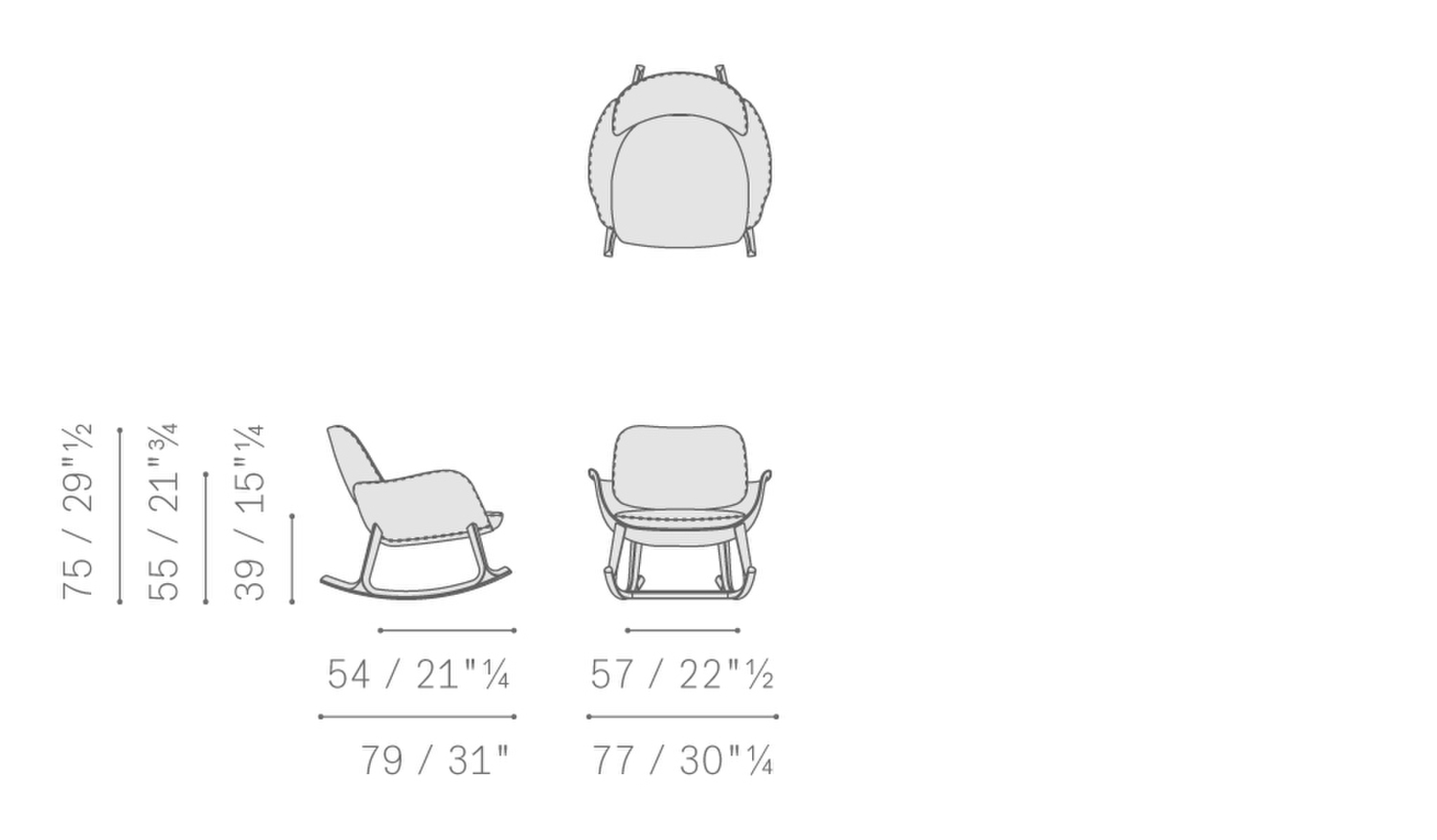 Stampa 01 martha rocking armchair 5646106