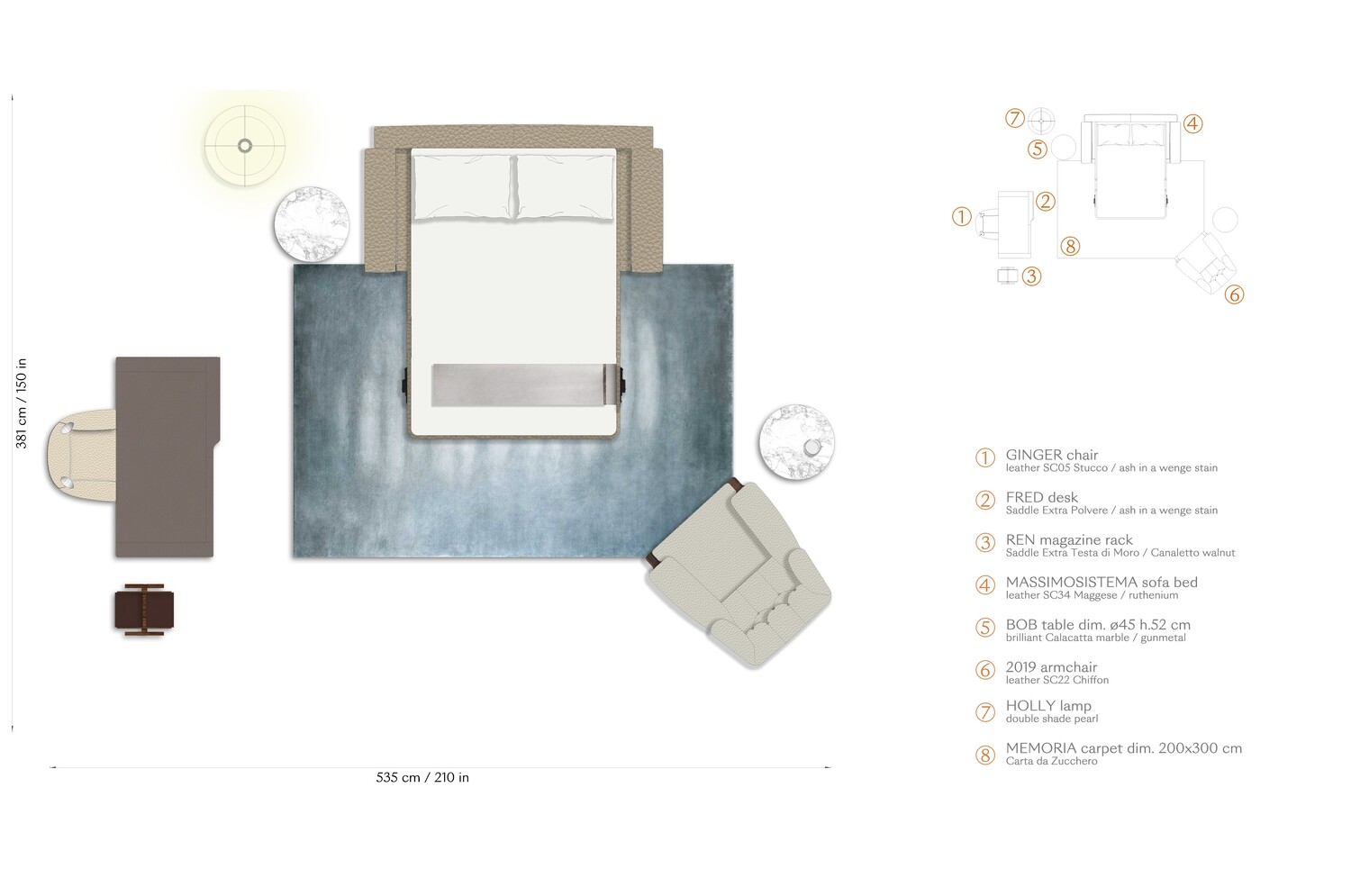 03 layout massimosistema sofa bed