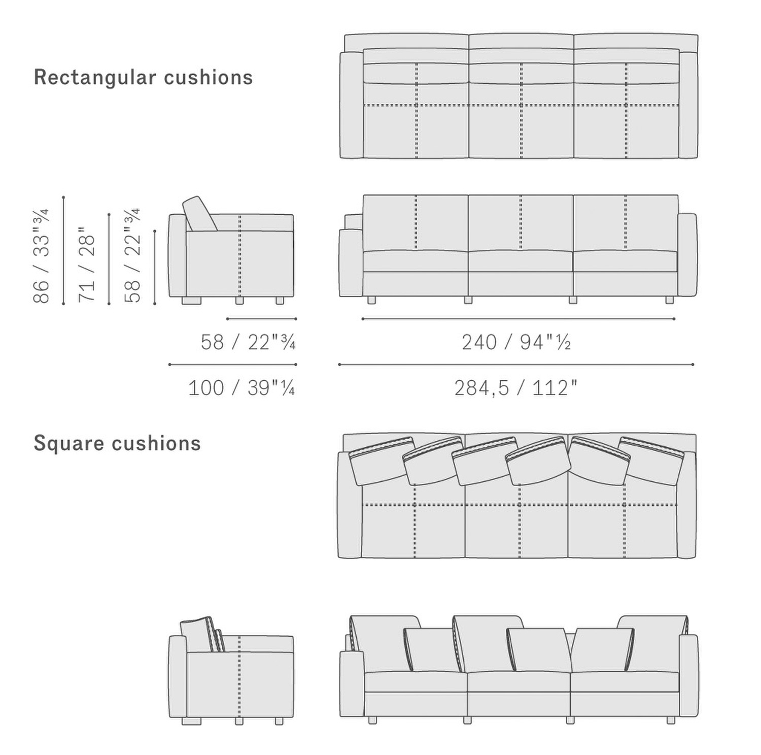 13 massimosistema asymmetrical 3 seater sofa low high arm 5507314 13 massimosistema asymmetrical 3 seater sofa low high arm 5507314