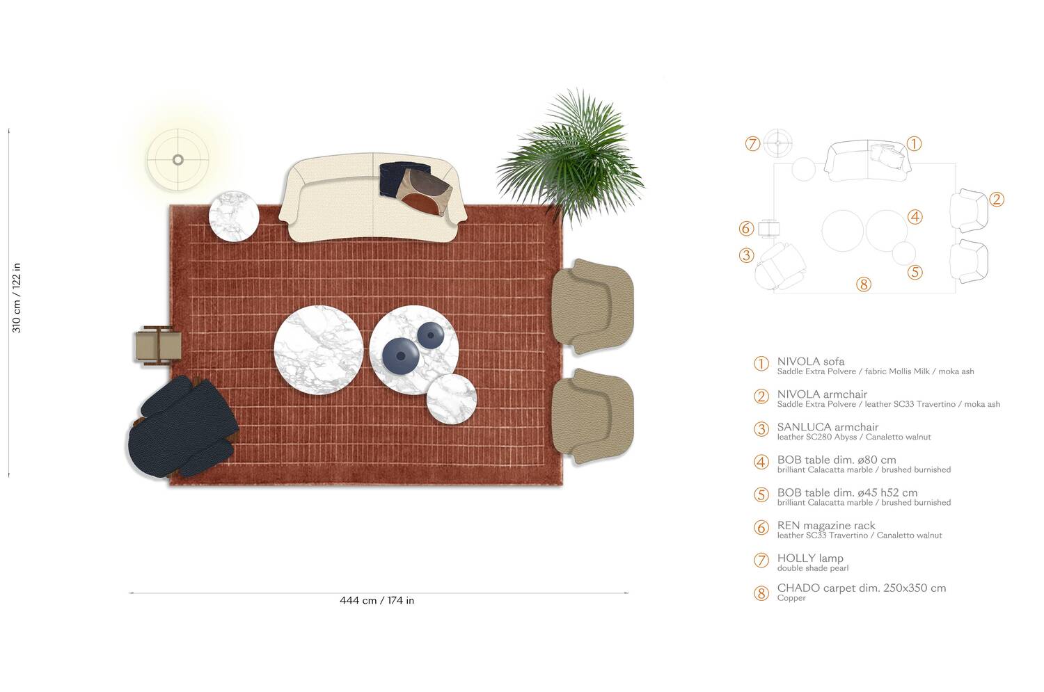 02 layout nivola armchair