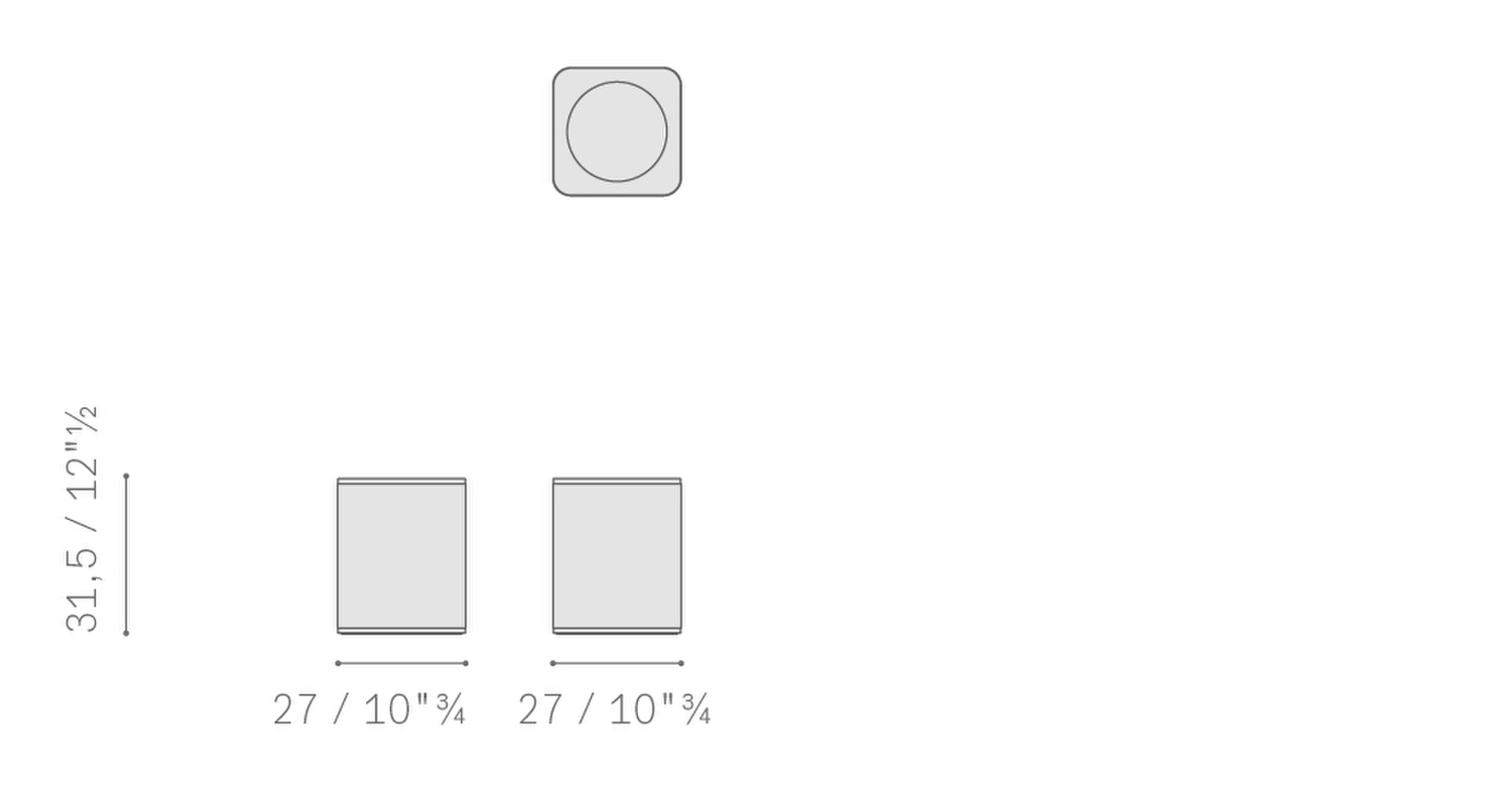 01 office wastepaper bin singolo