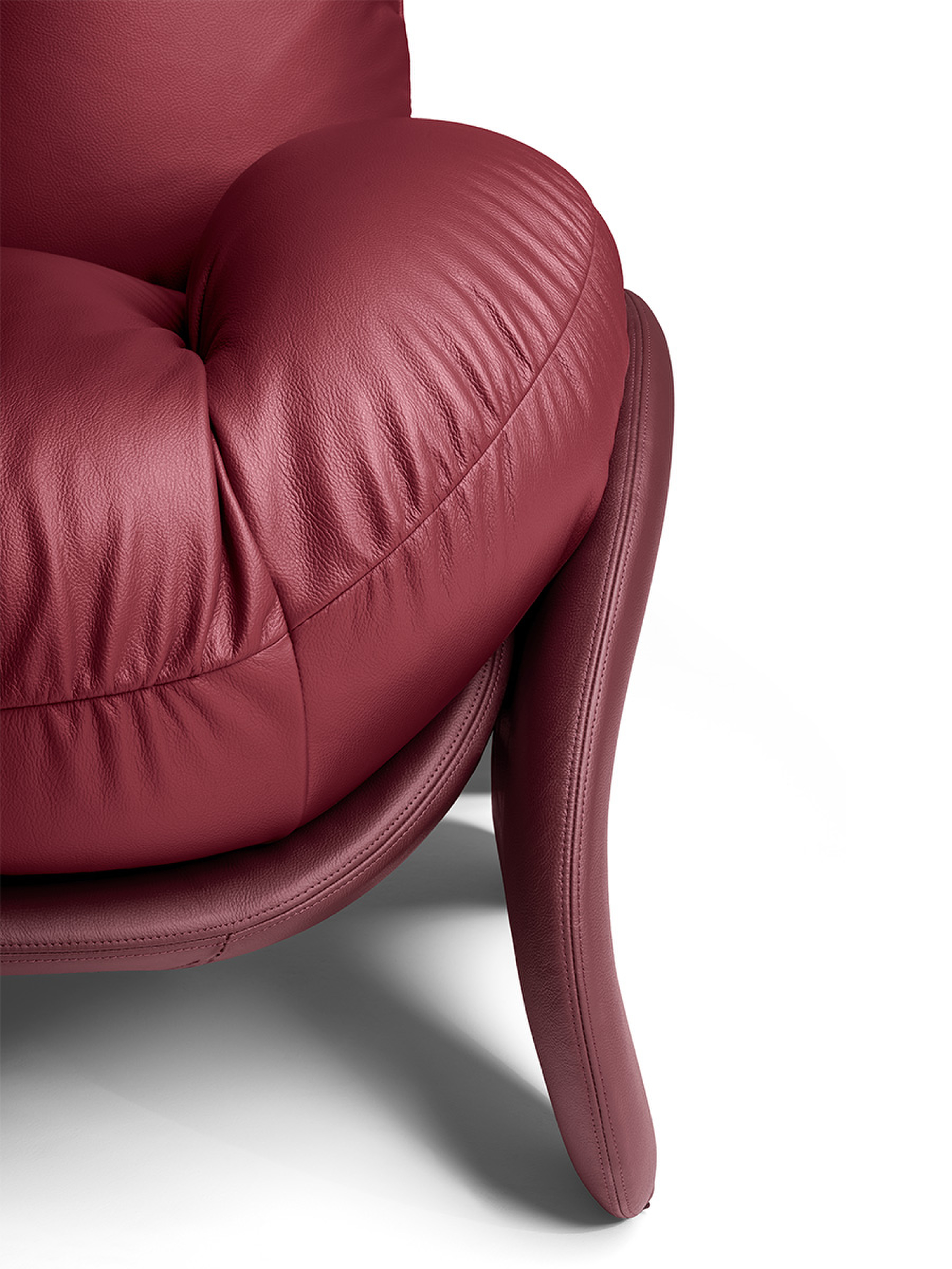 メーカー直売 - 人気ランキング Armchair: Squash combination Faye - leather-fabric of 2人掛け・3人掛けソファ