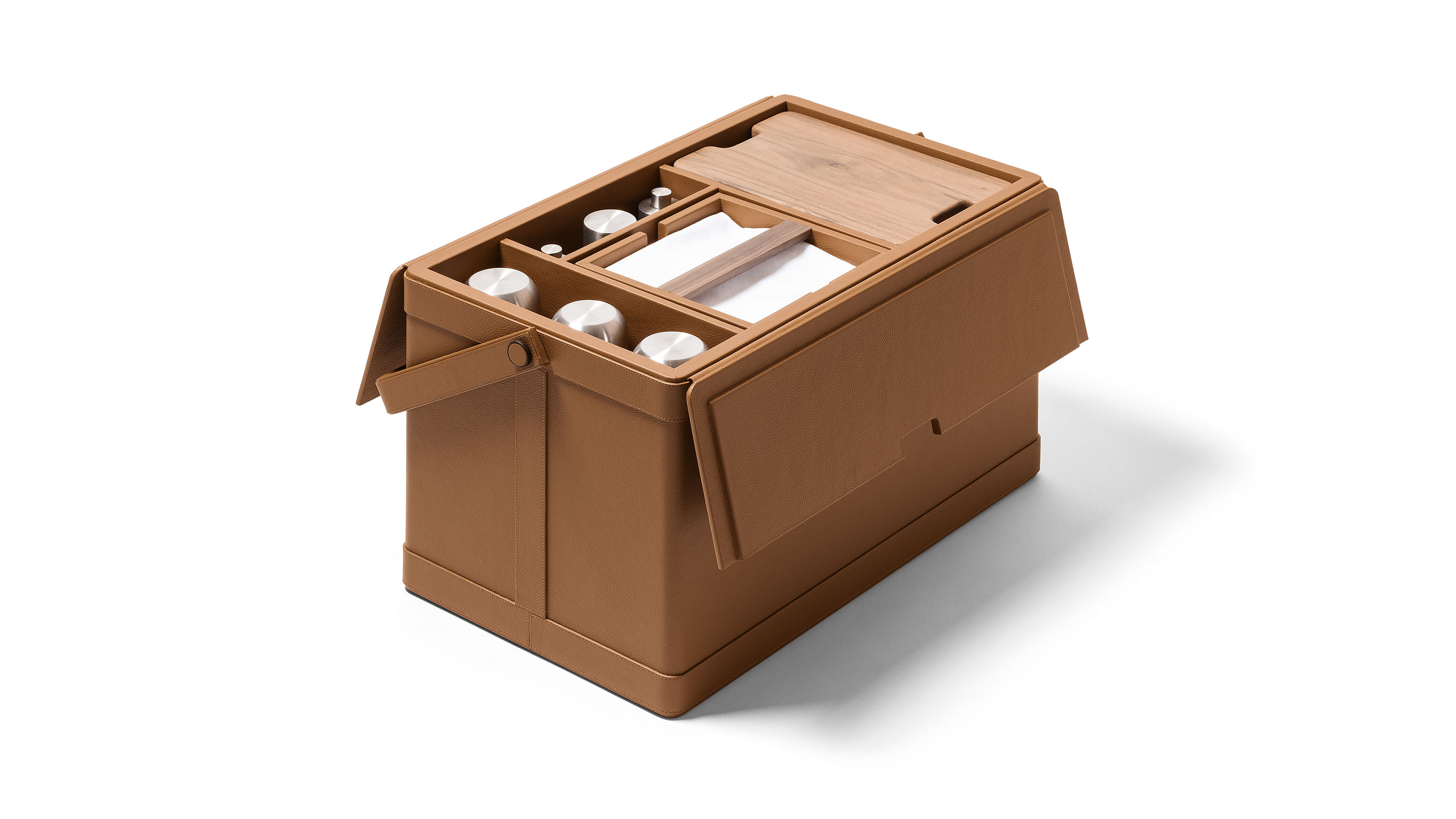 Luxury Picnic Basket by Giobagnara x Poltrona Frau