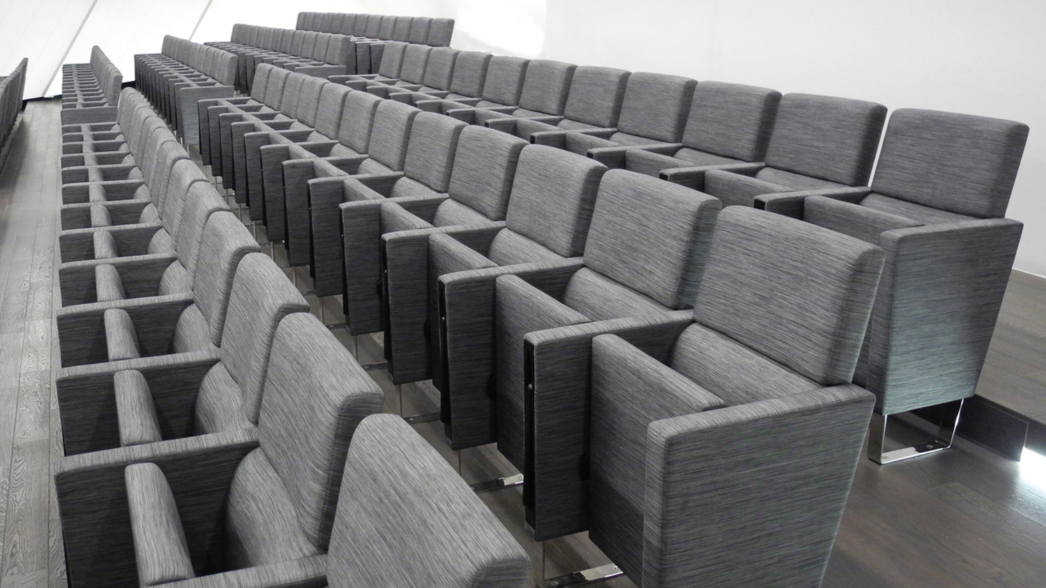 Poltrona Frau for The Jockey Club Innovation Tower: bespoke seating that combines design, innovation, and Italian craftsmanship.