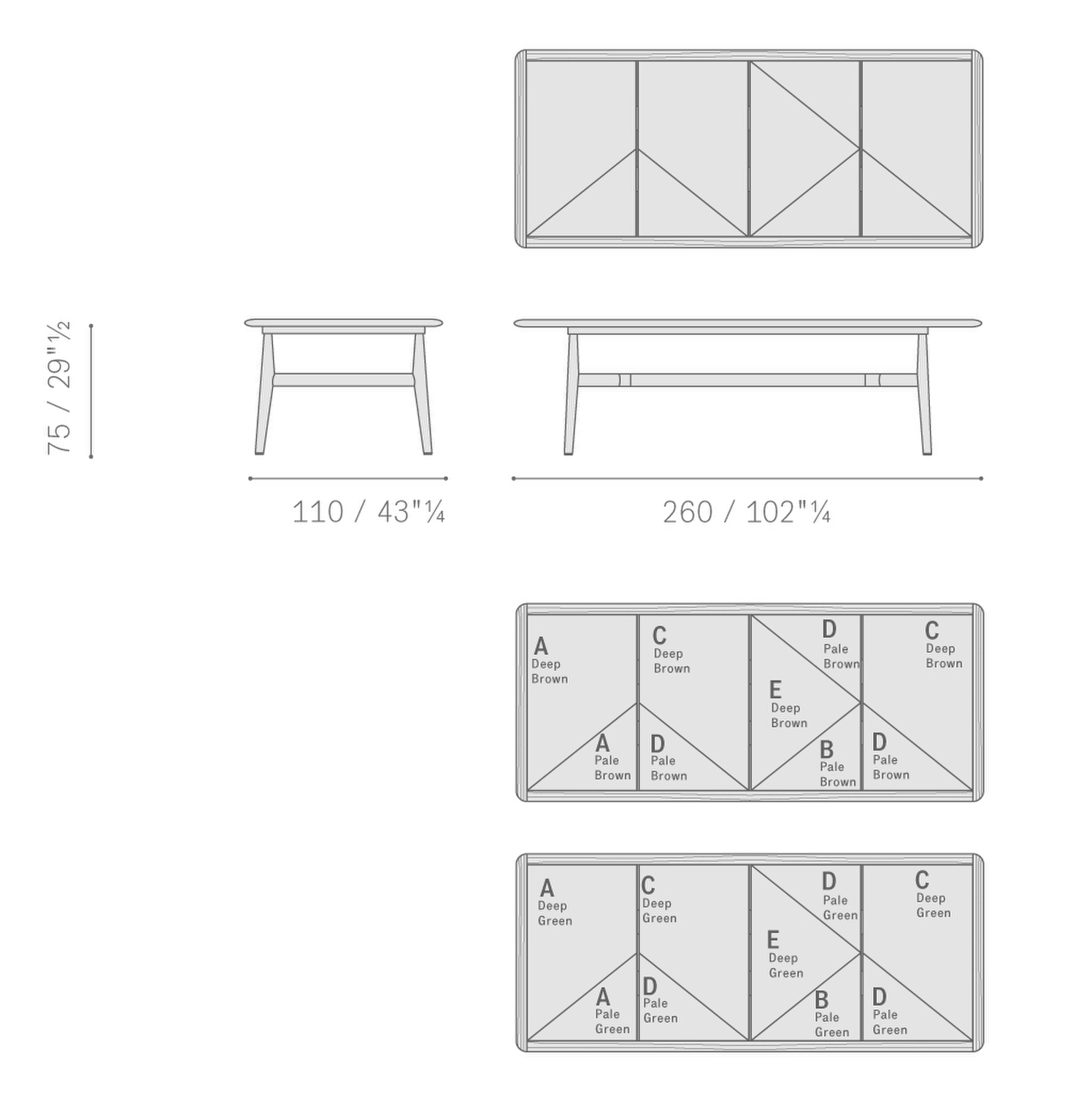 Stampa 01 the secret garden table with stoneware top 260x110 56696261