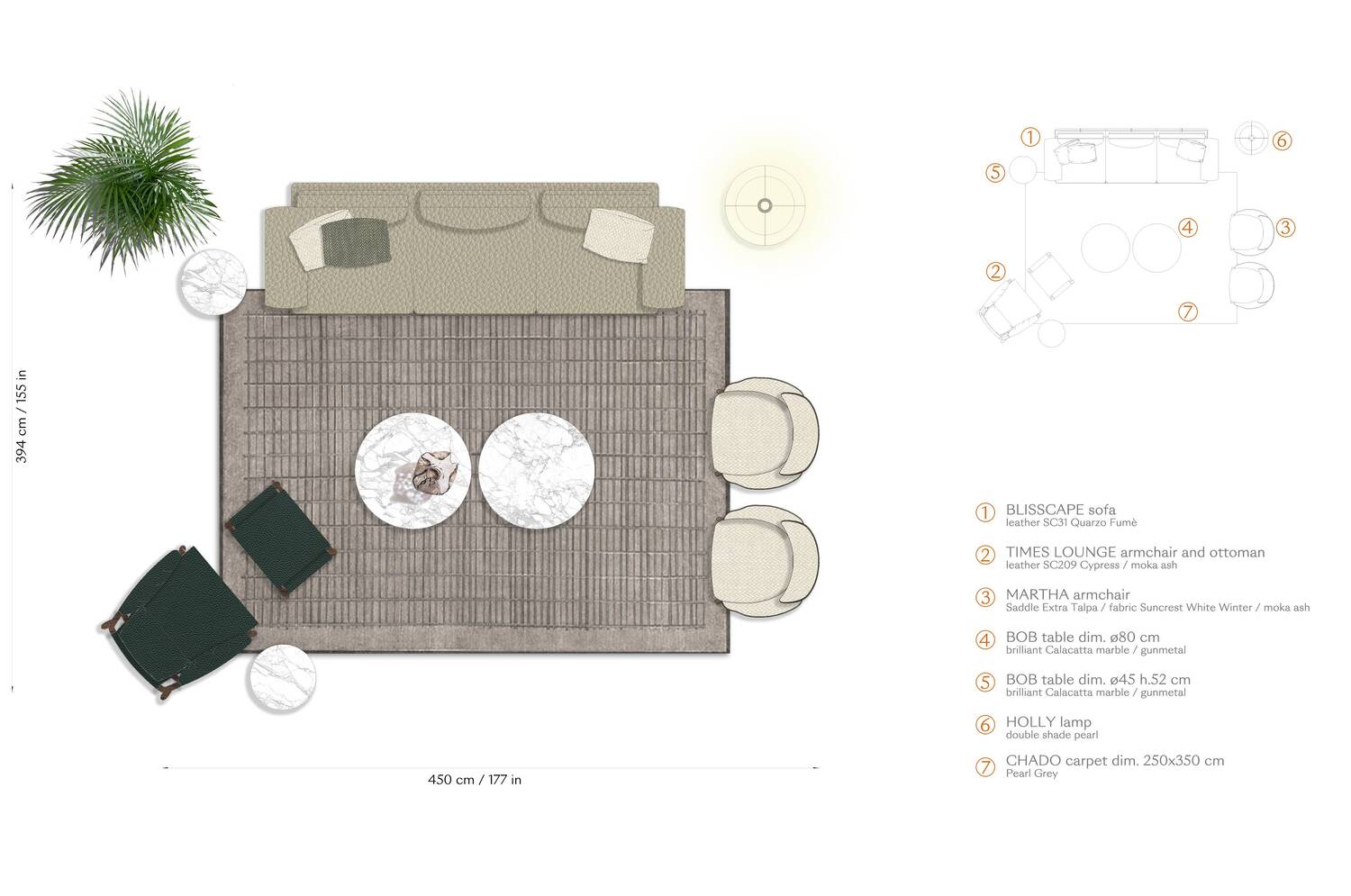 01 layout times lounge armchair