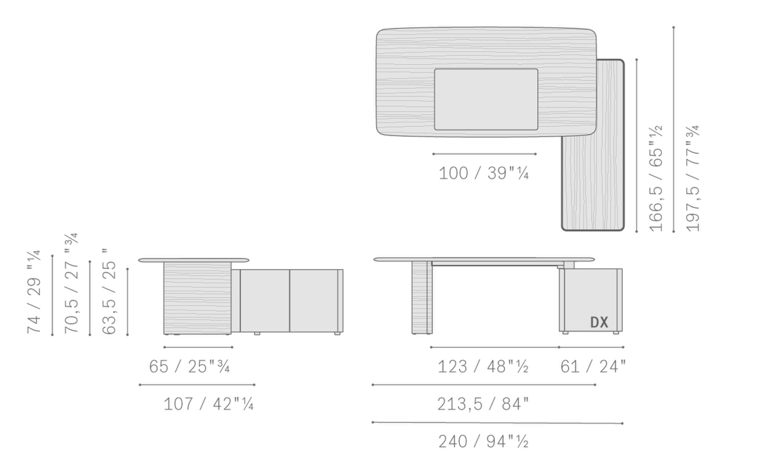 23 trust regular desk 214x107 with storage unit dx sx a configuration 5644711 23 trust regular desk 214x107 with storage unit dx sx a configuration 5644711