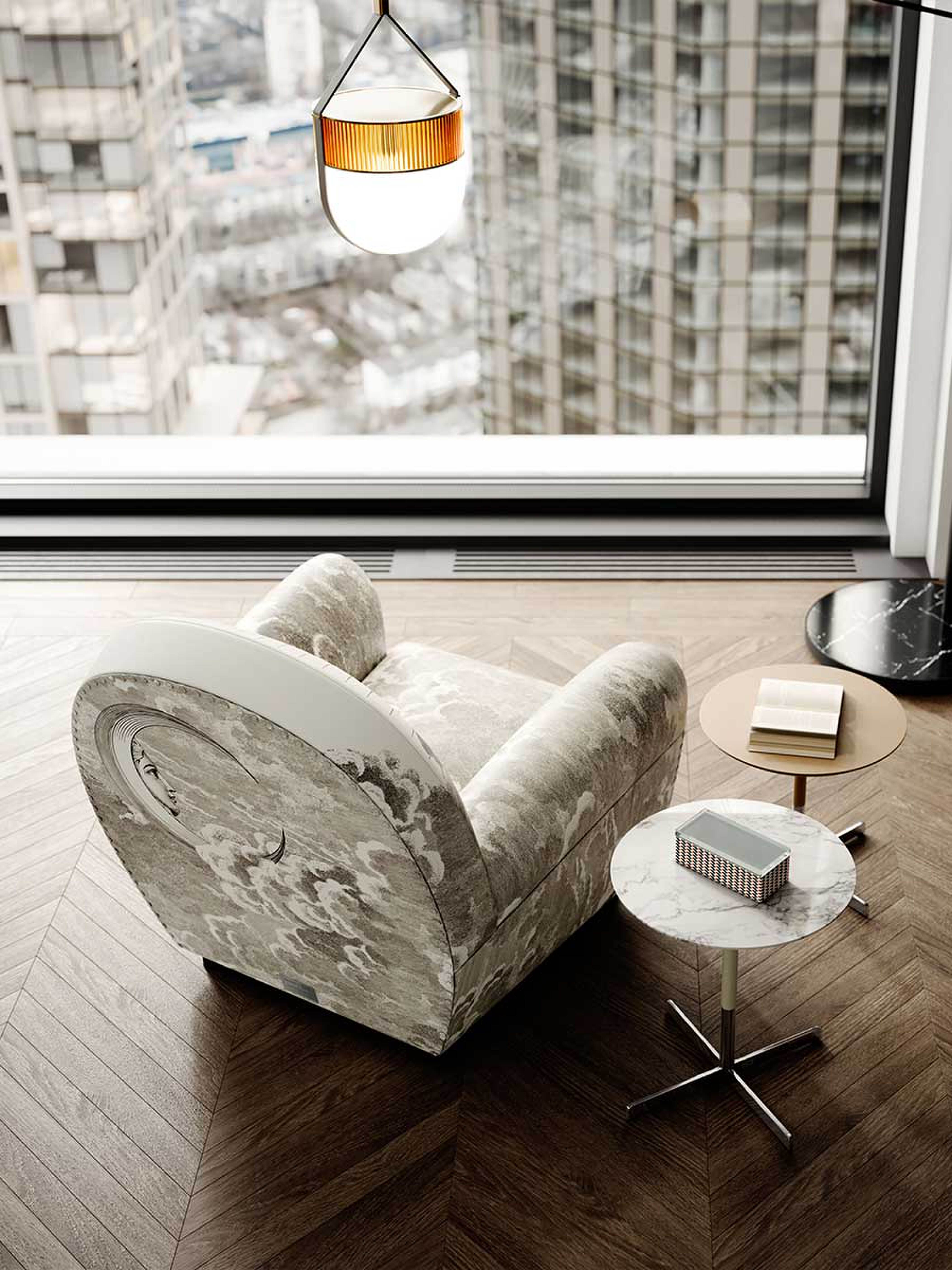 Vanity Fair XC Imagine Reality Edition Armchair by Fornasetti