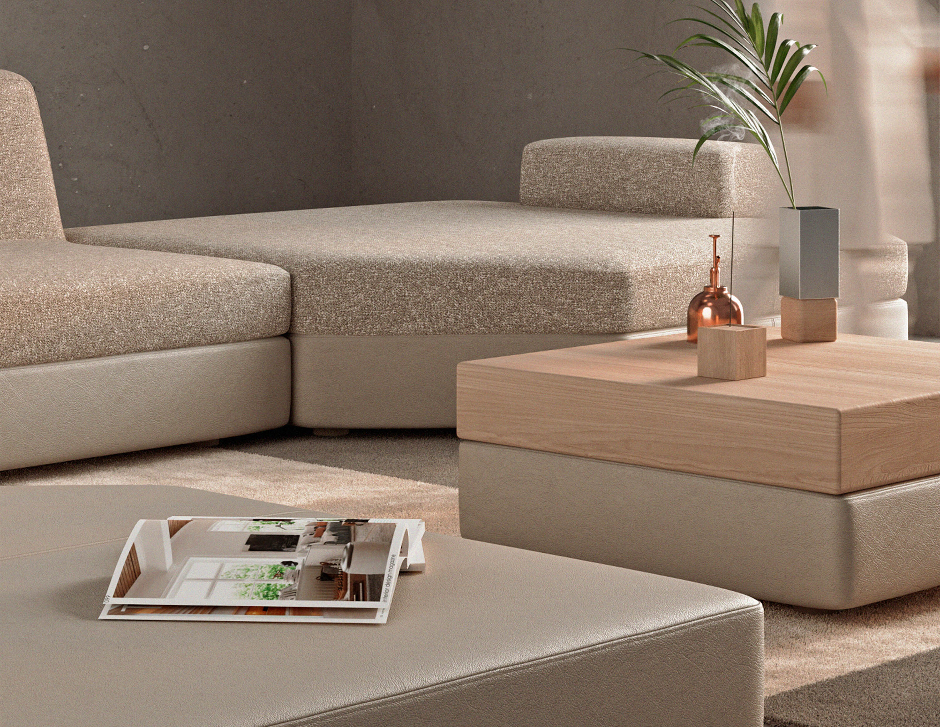 Dune Diwan: the new modular seating system that combines East and West
