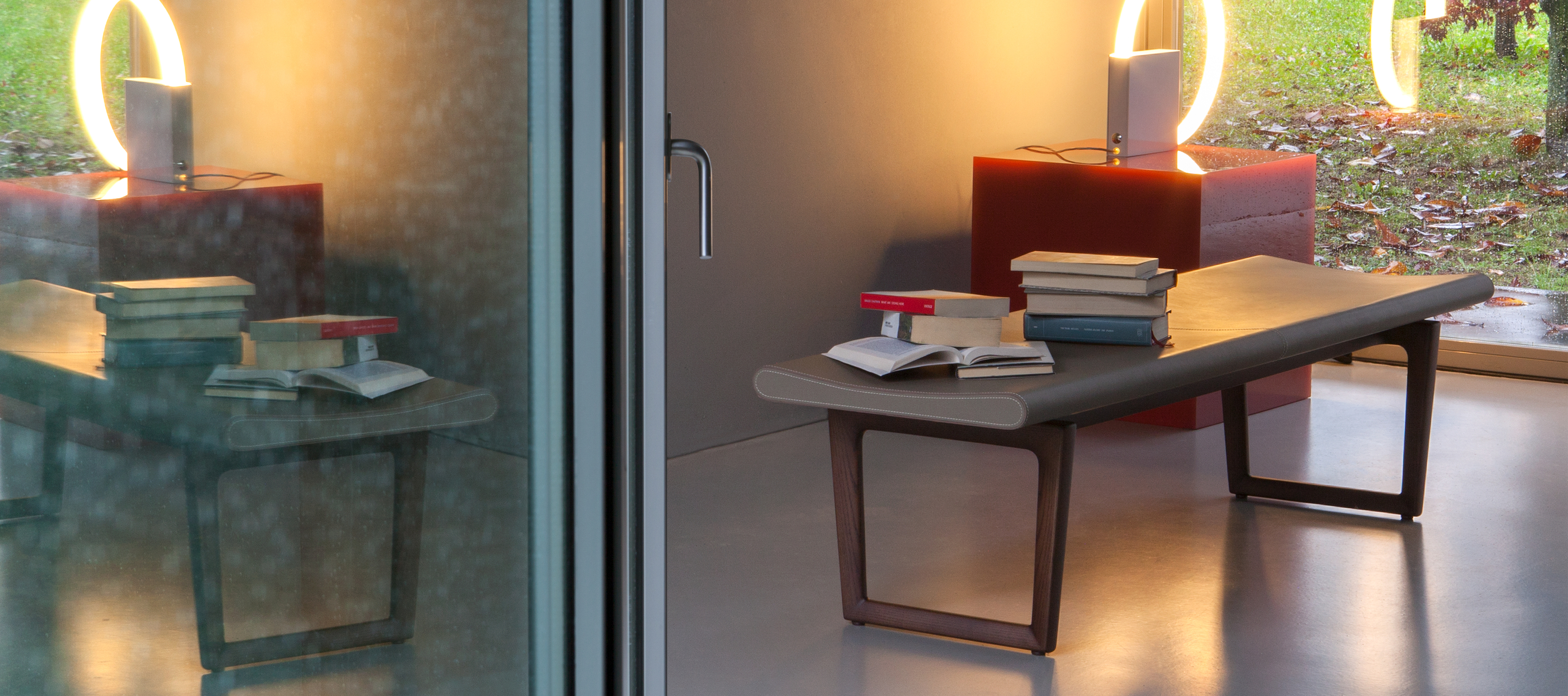 Modern designer benches - Poltrona Frau